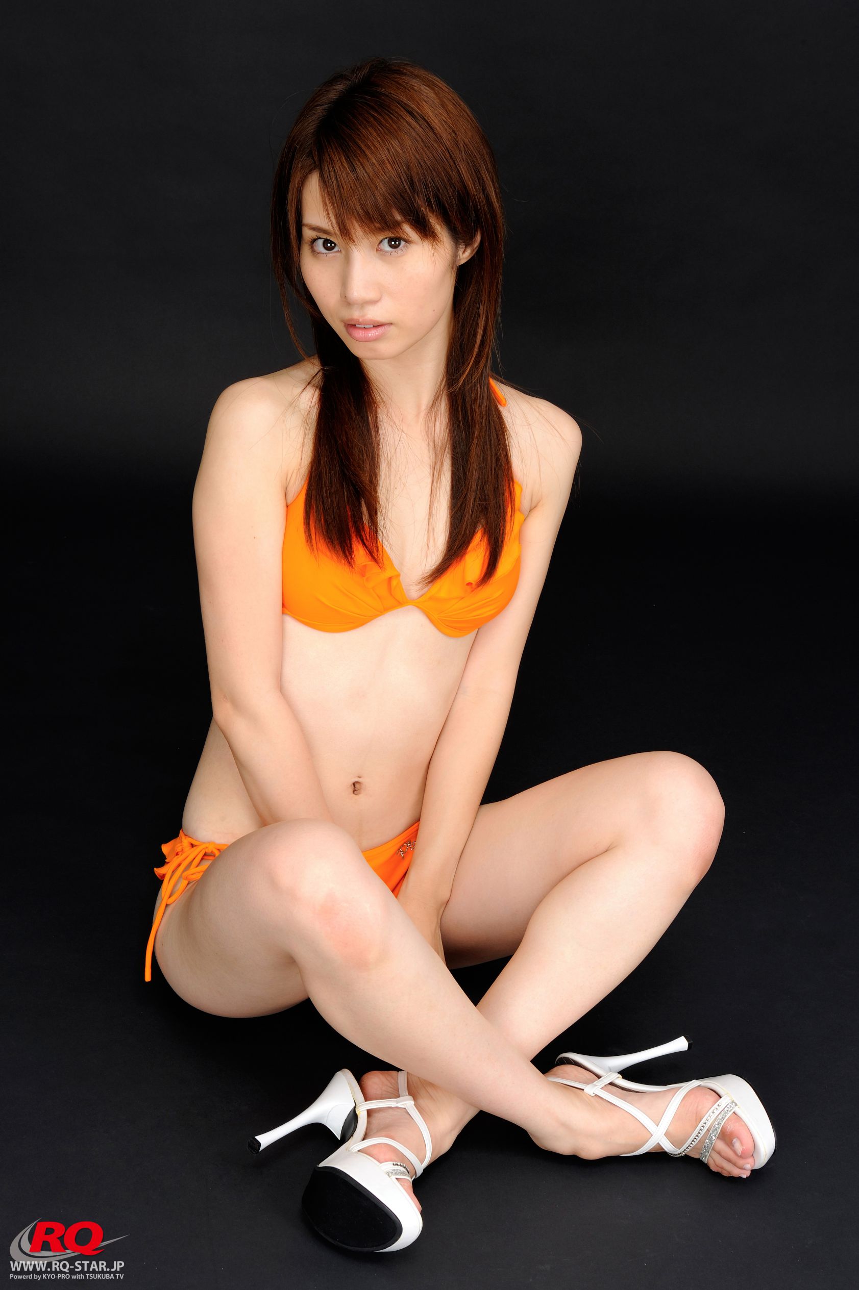 [RQ-STAR] NO.00040 小暮あき Swim Suits – Orange 写真33
