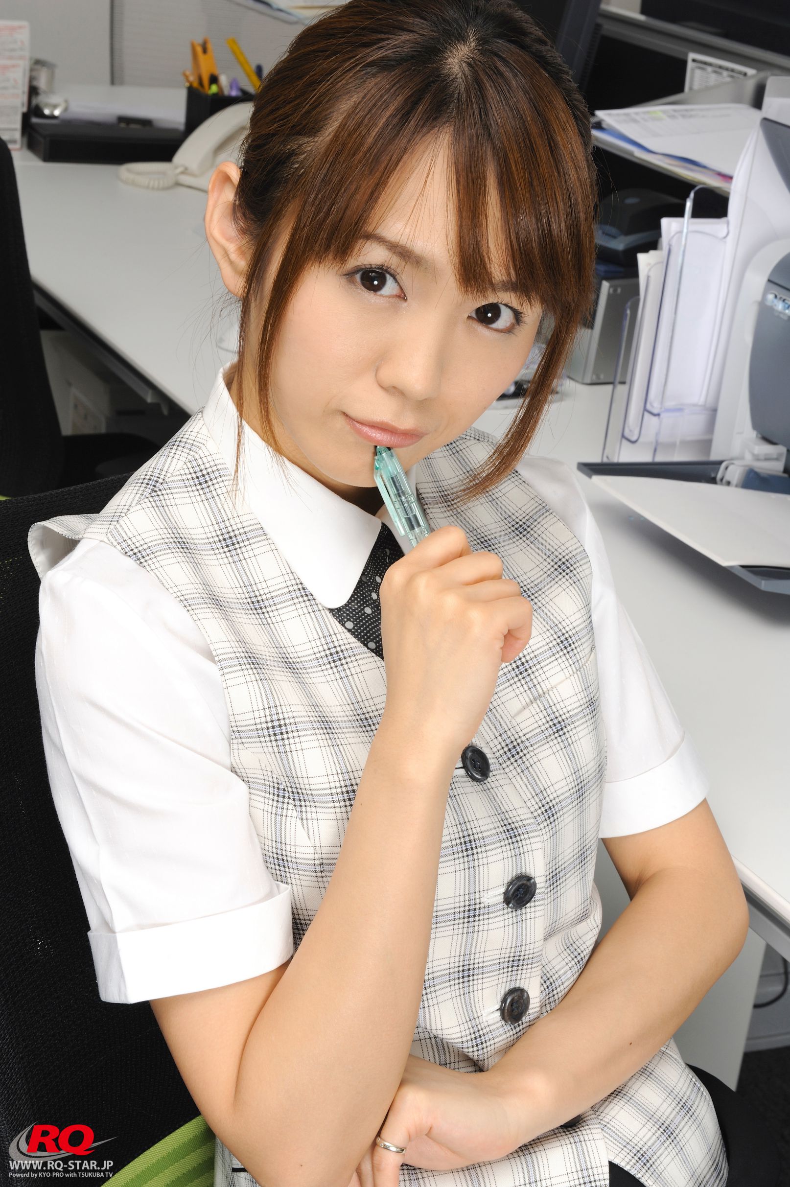 [RQ-STAR] NO.00055 Kotomi Kurosawa 黒沢琴美 Office Lady 写真集15