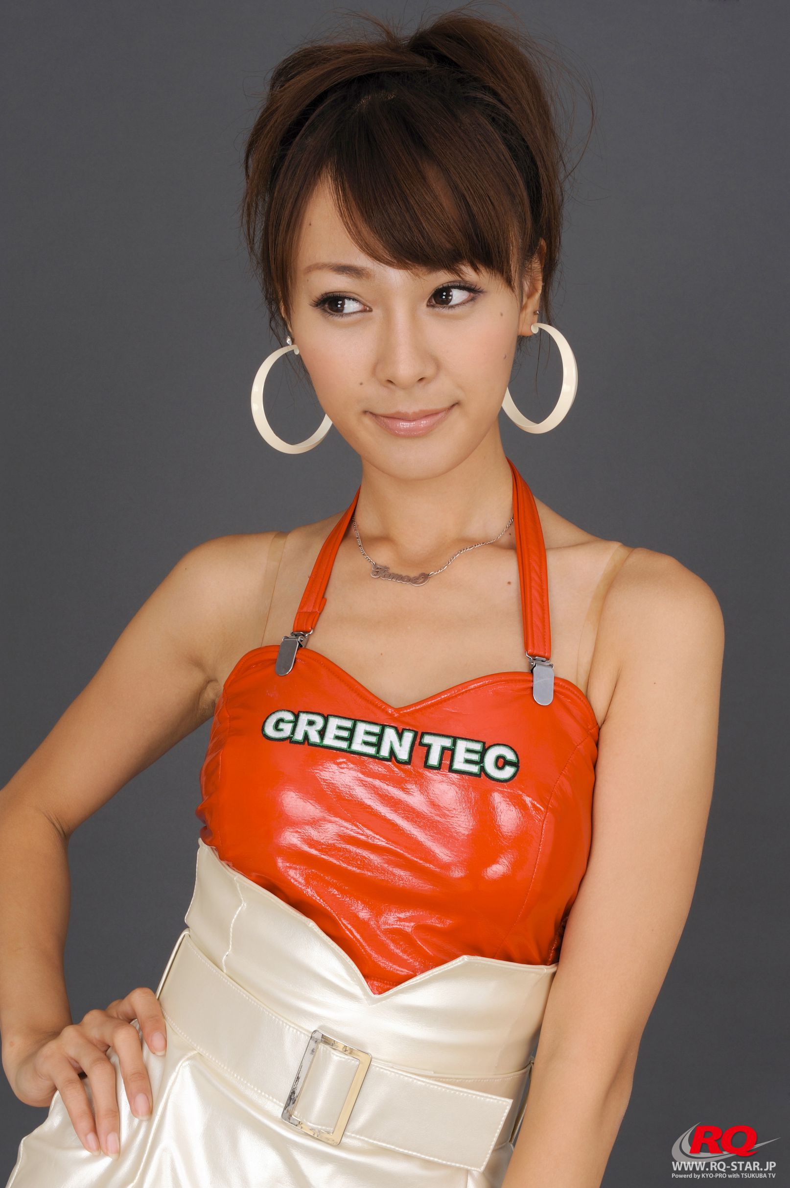 [RQ-STAR] NO.00065 中川知映 Race Queen – 2008 Green Tec  写真集16