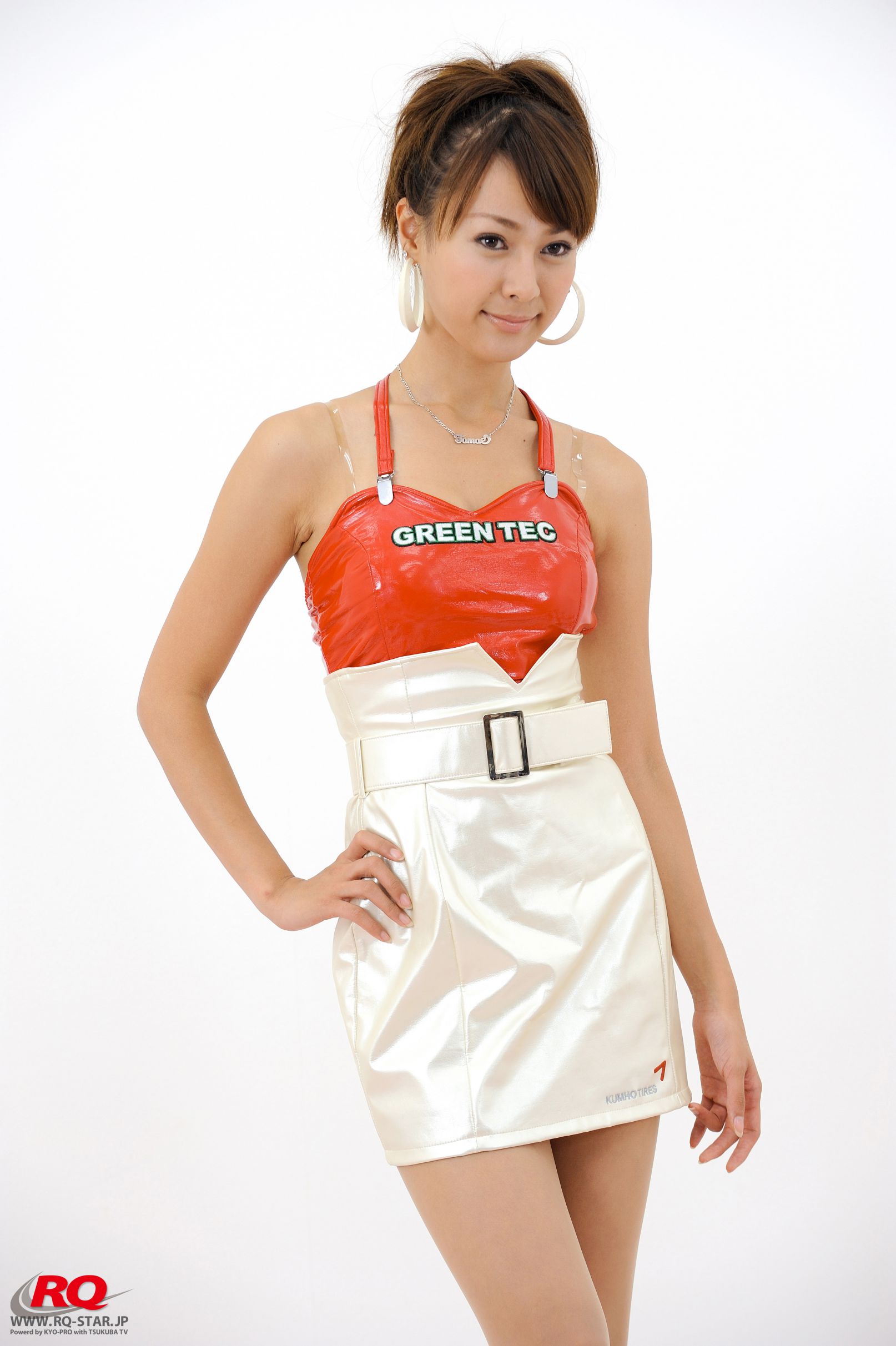 [RQ-STAR] NO.00067 中川知映 Race Queen – 2008 Green Tec  写真集3