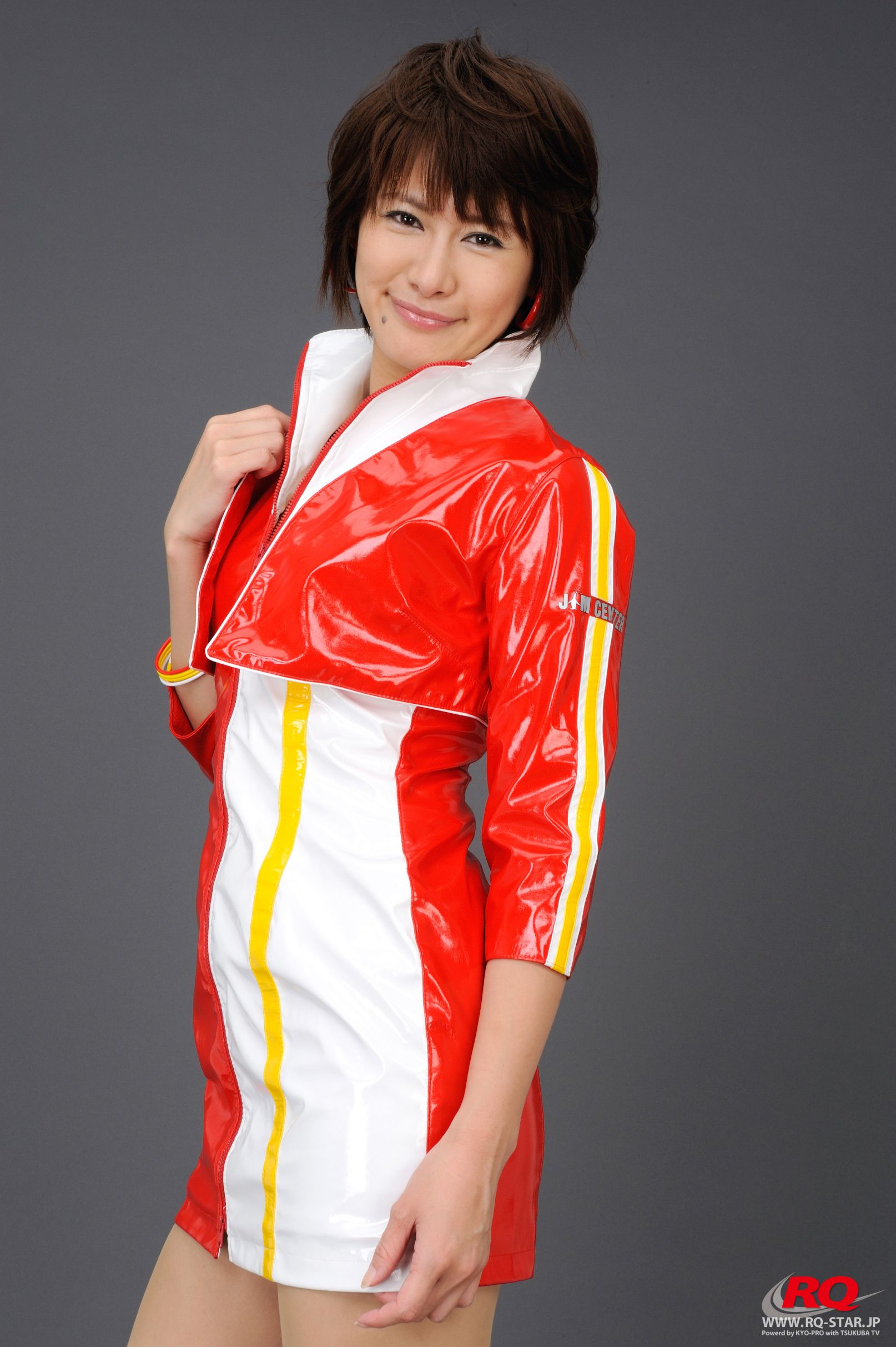 [RQ-STAR] NO.00088 Akiko Fujihara 藤原明子 Race Queen – 2008 Jim Gainer  写真集14