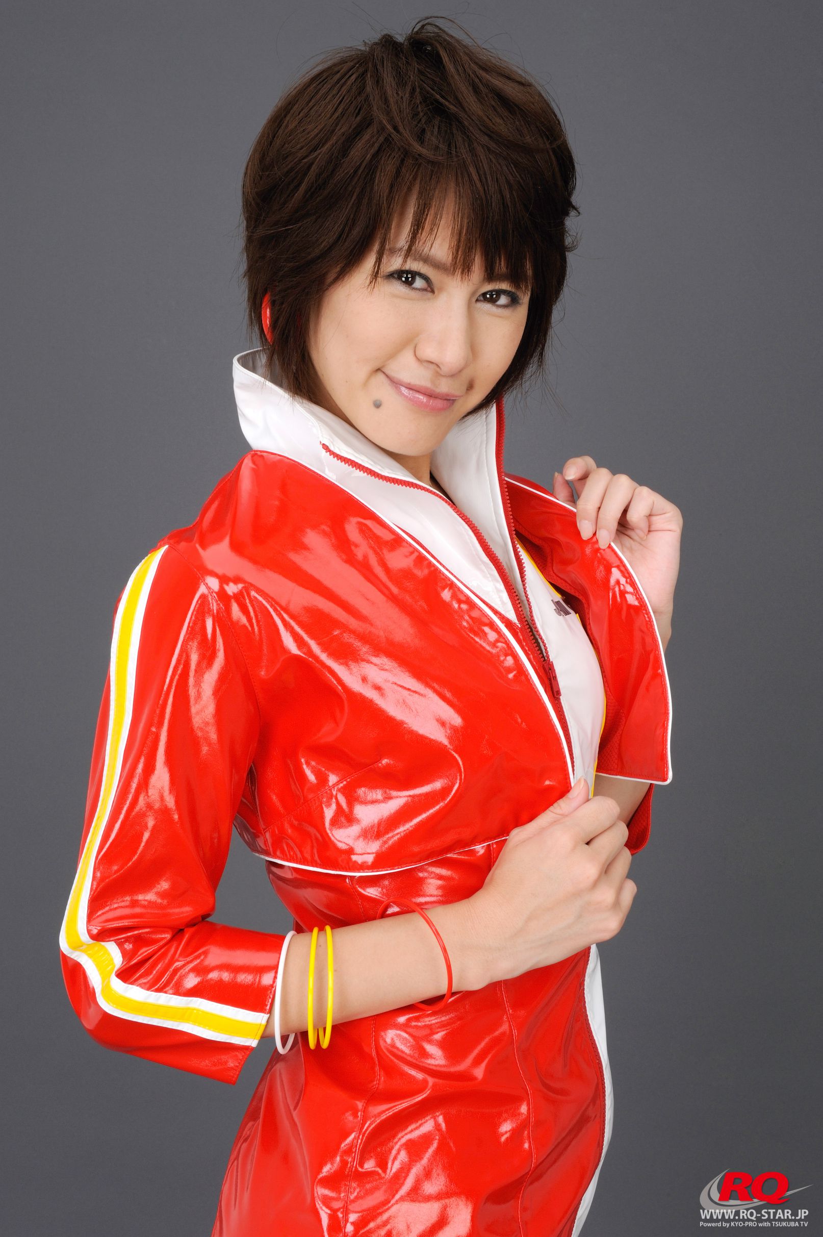 [RQ-STAR] NO.00088 Akiko Fujihara 藤原明子 Race Queen – 2008 Jim Gainer  写真集22