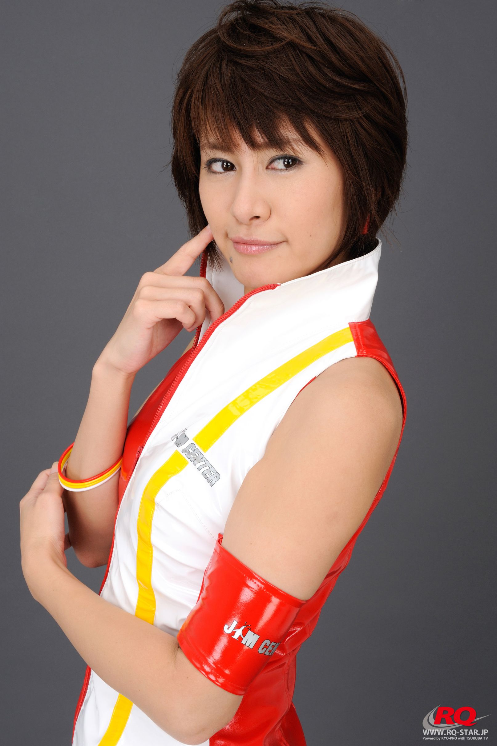[RQ-STAR] NO.00088 Akiko Fujihara 藤原明子 Race Queen – 2008 Jim Gainer  写真集43