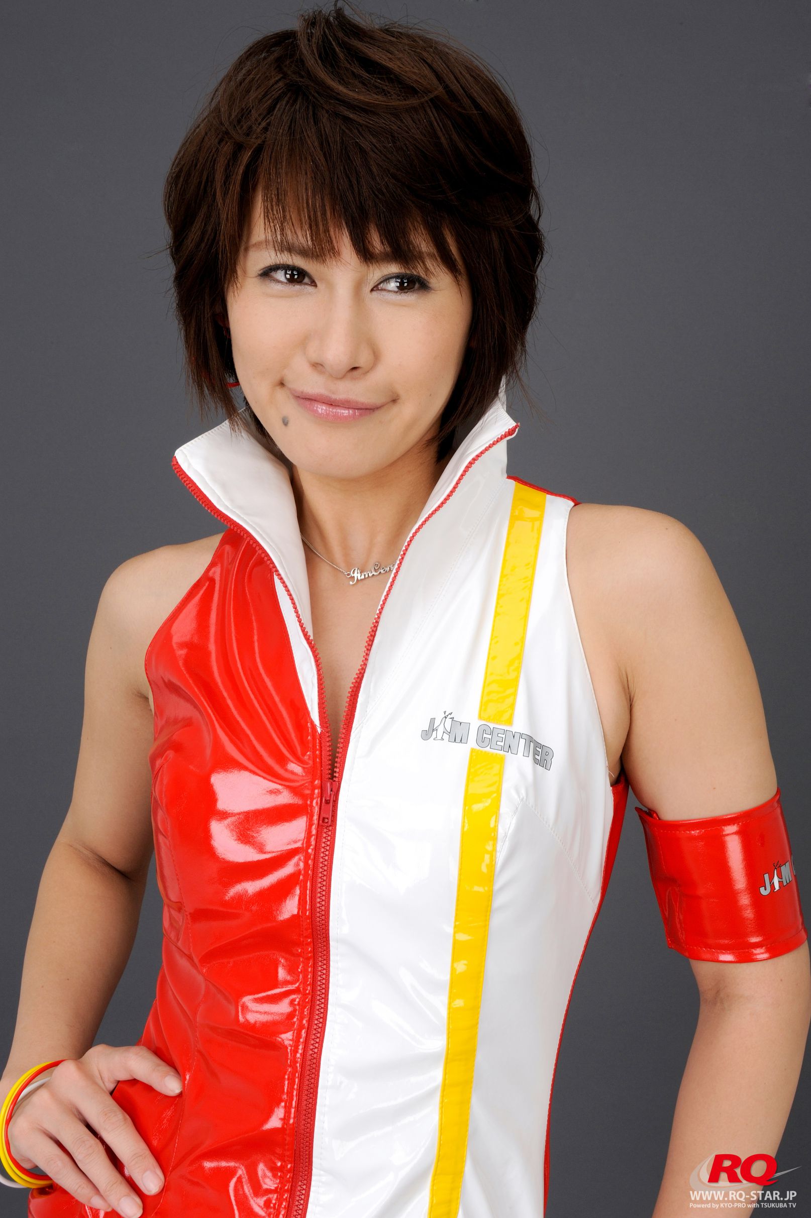 [RQ-STAR] NO.00088 Akiko Fujihara 藤原明子 Race Queen – 2008 Jim Gainer  写真集44