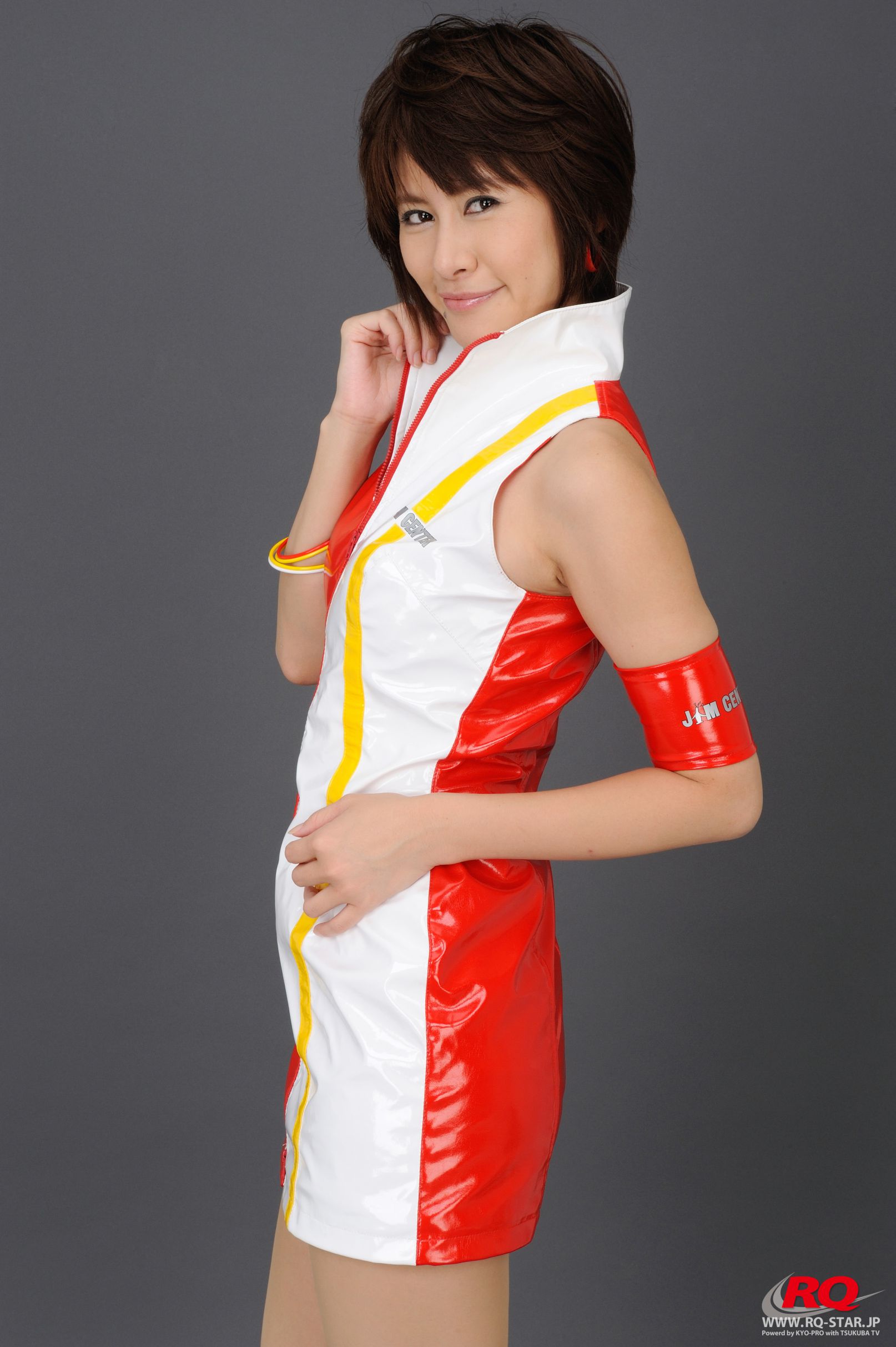 [RQ-STAR] NO.00088 Akiko Fujihara 藤原明子 Race Queen – 2008 Jim Gainer  写真集50