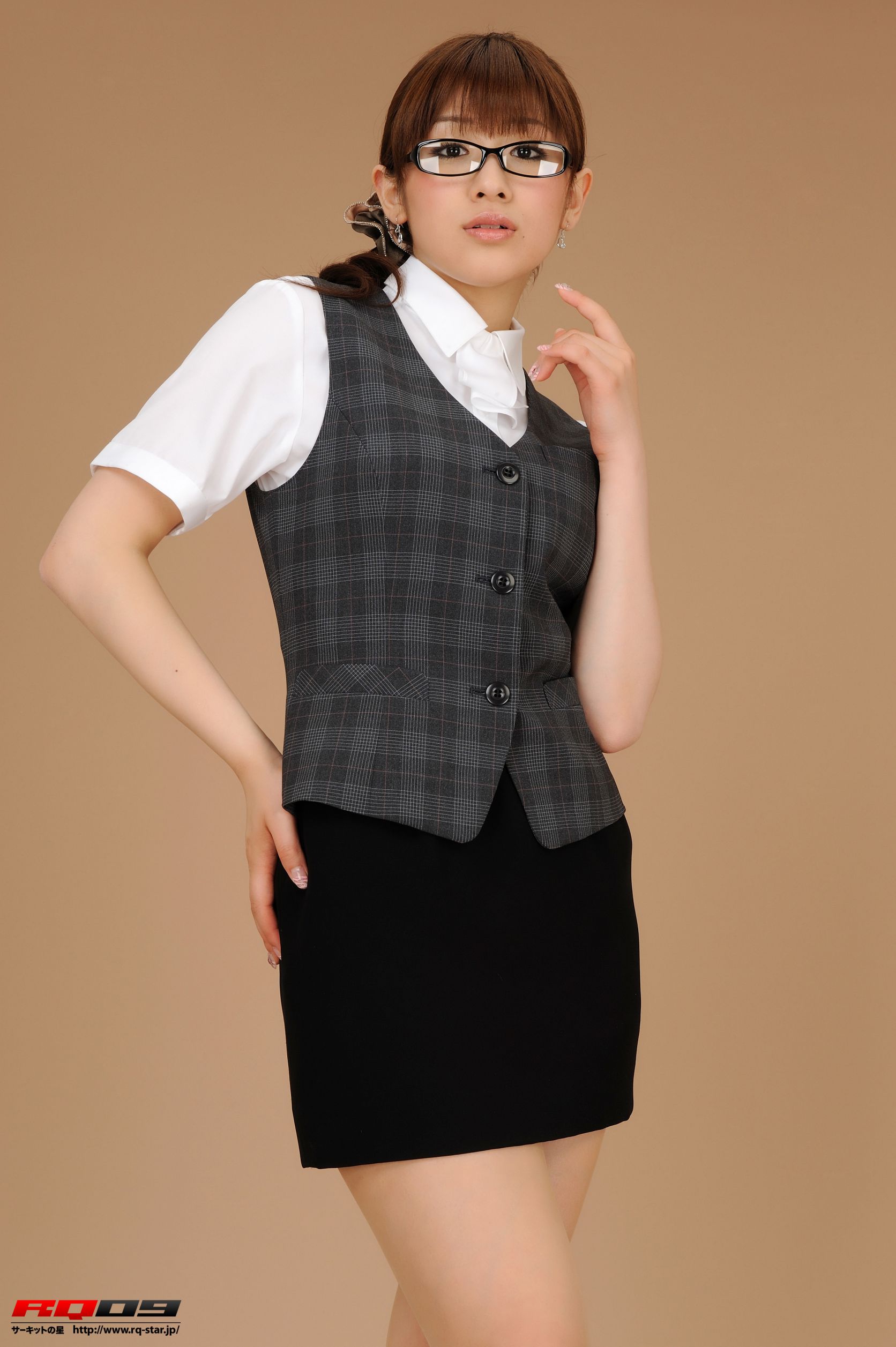 [RQ-STAR] NO.00179 Chika Tohno 遠野千夏 Office Lady 职业装写真集15