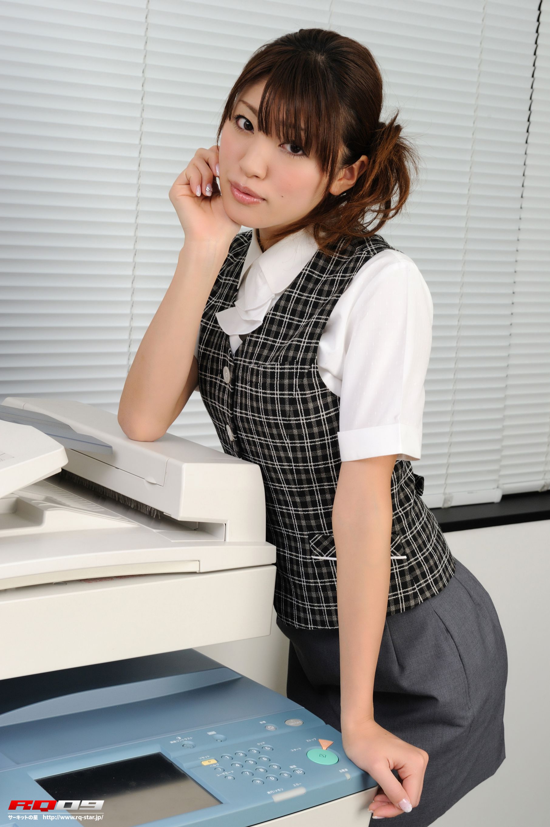 [RQ-STAR] NO.00240 矢代梢 Office Lady 办公室女郎 写真集20