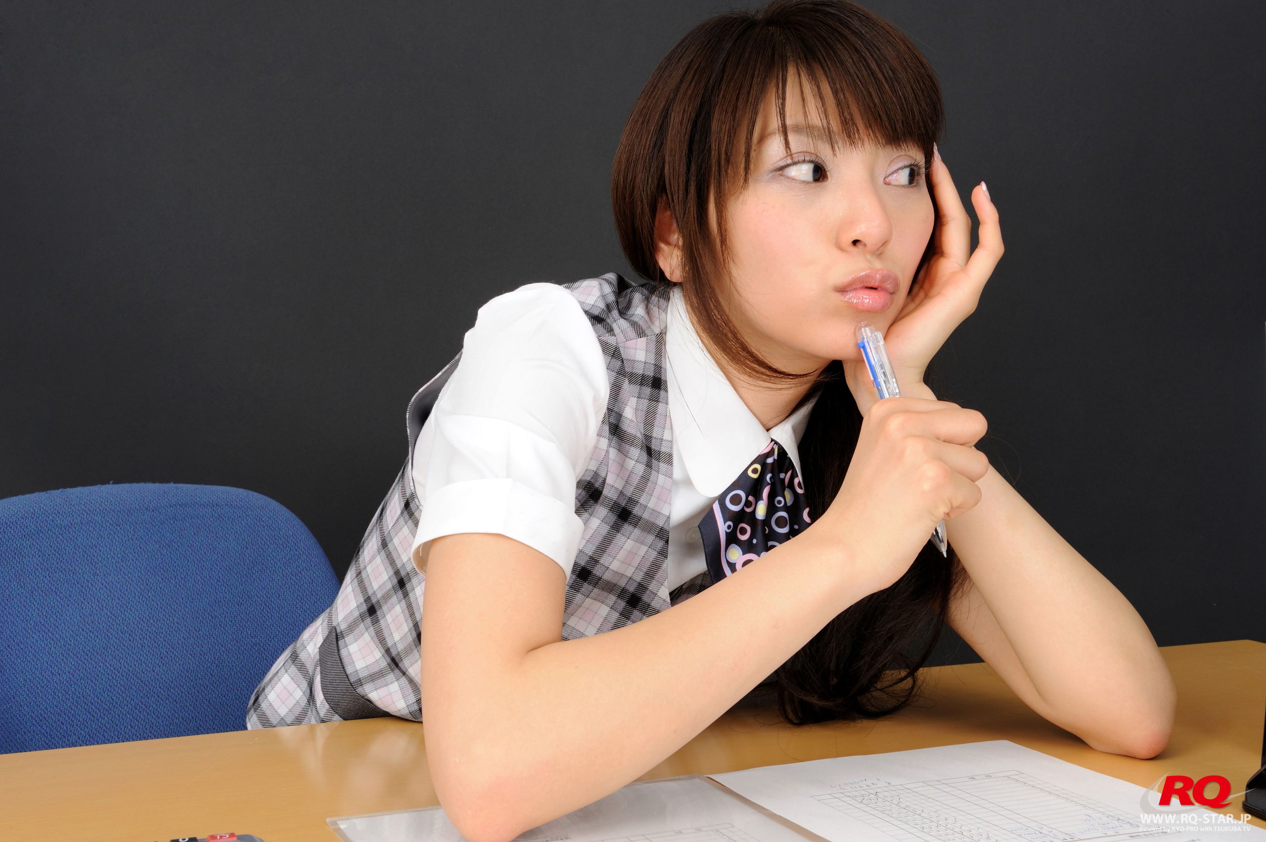 [RQ-STAR写真] NO.00015 浅田ほのか Office Lady Costume