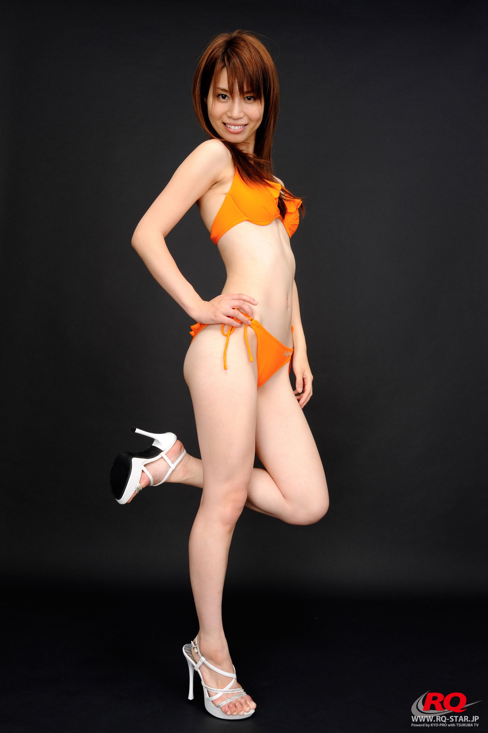 [RQ-STAR] NO.00040 小暮あき Swim Suits – Orange 写真