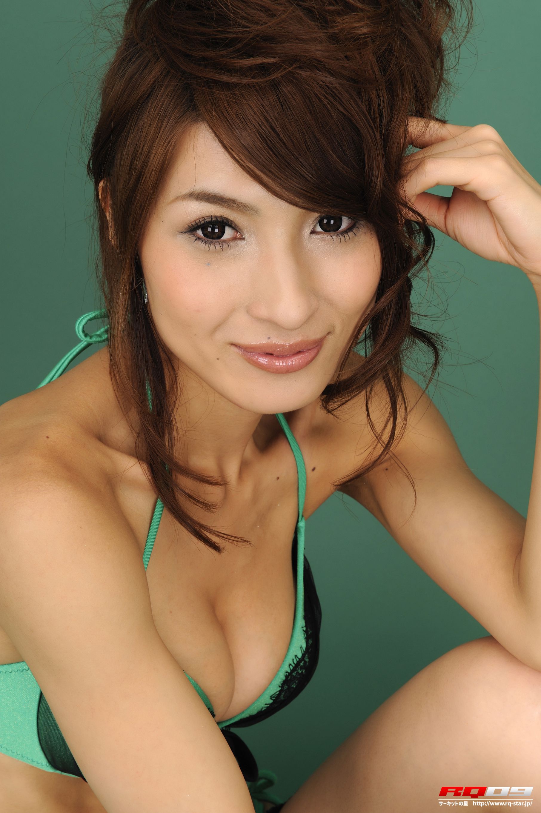 [RQ-STAR写真集] NO.00147 高橋千咲姫 Swim Suits – Green泳装系列