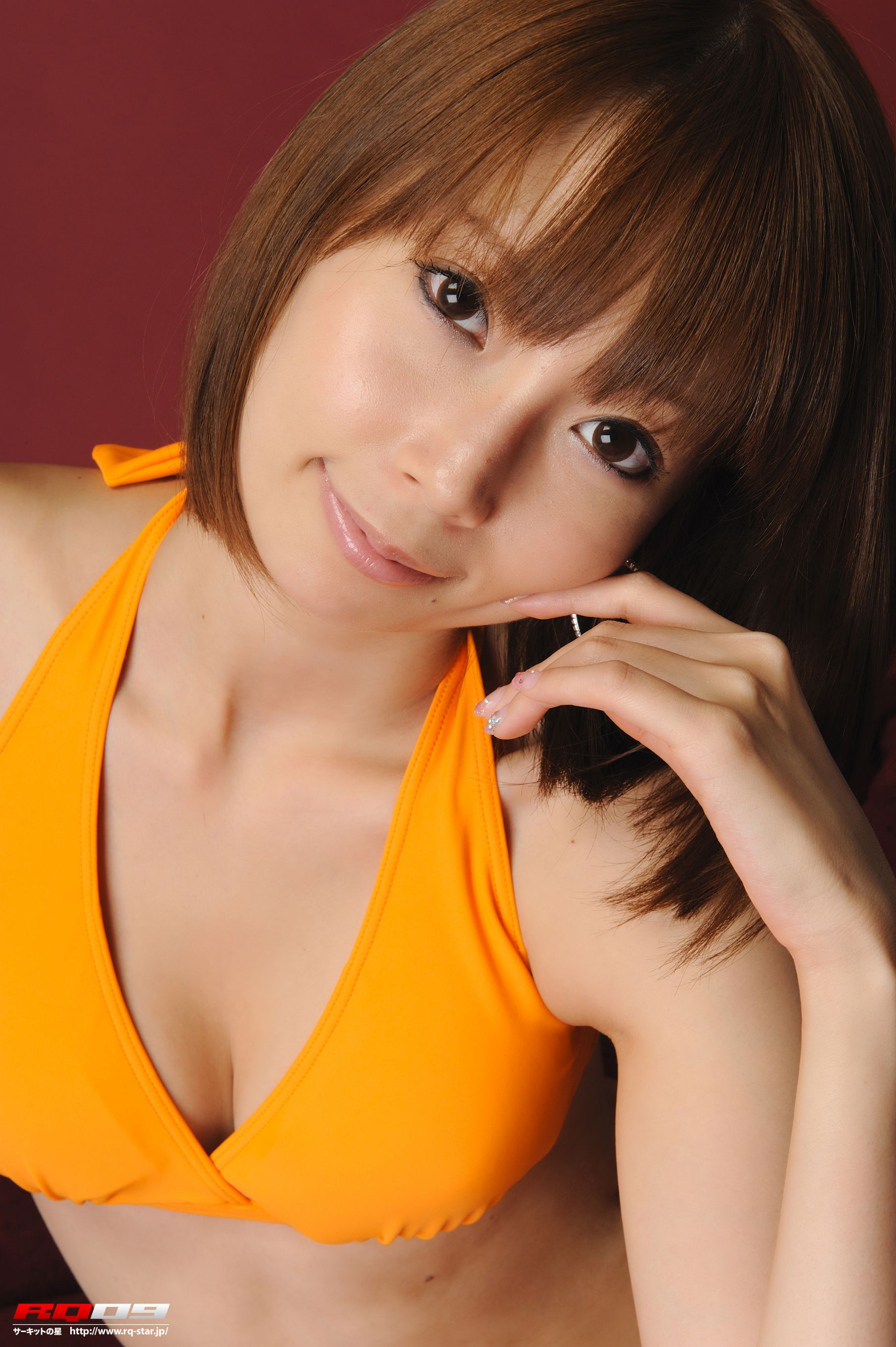 [RQ-STAR] NO.00208 徳永末遊 Swim Suits 泳装 – Orange 写真集