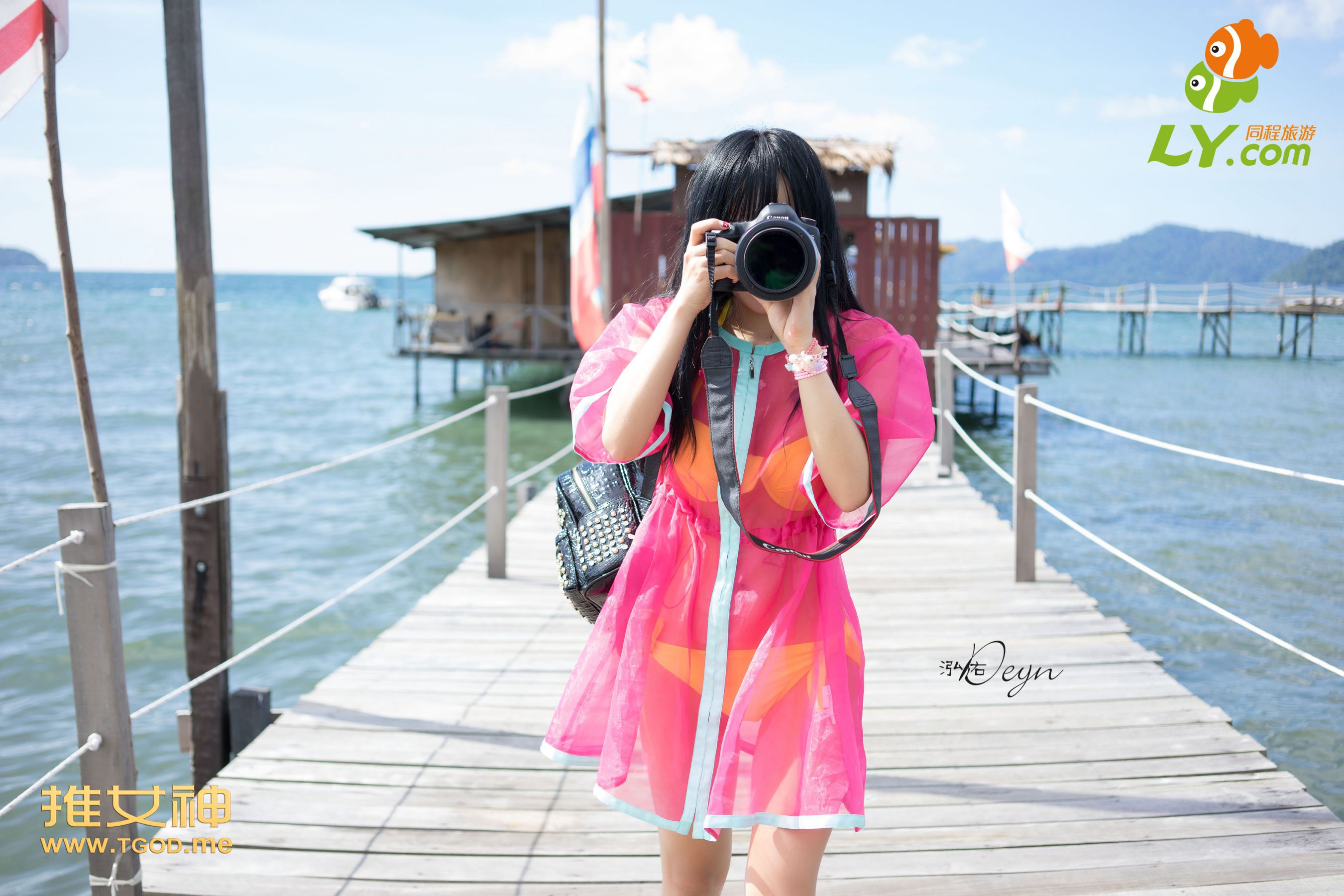 《女神去哪儿第一季》沙巴合集（下部） [TGOD推女神] 写真集