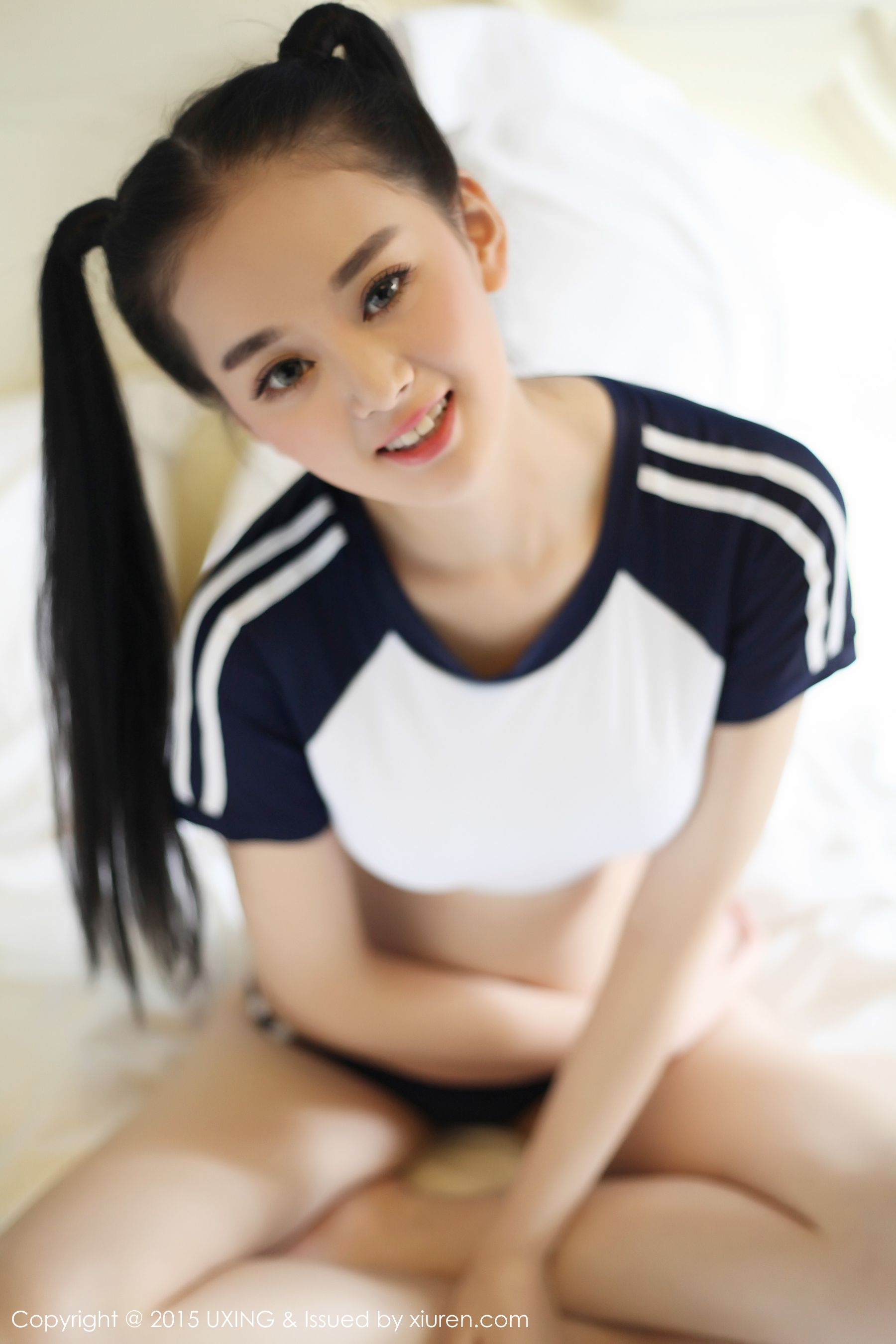 温馨baby - 极品美少女校服系列 [UXING优星馆] Vol.027 写真集43