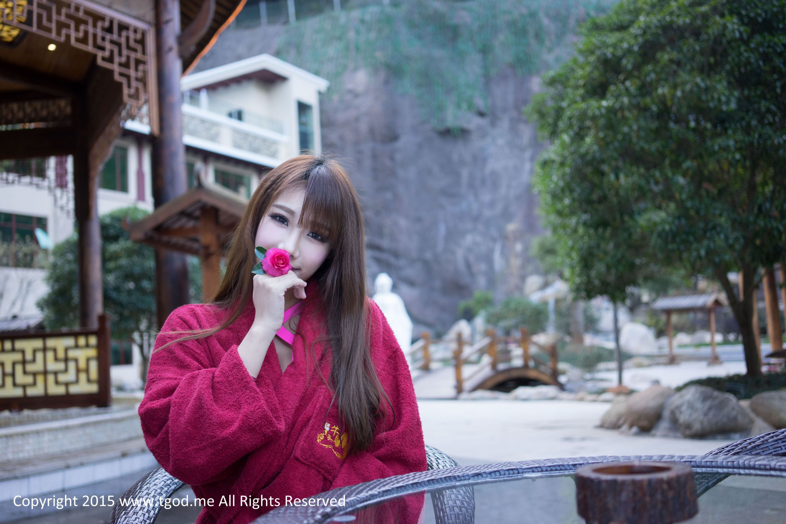 Akiki朱若慕 《女神驾到》之武义牛头山温泉 [TGOD推女神] 写真集