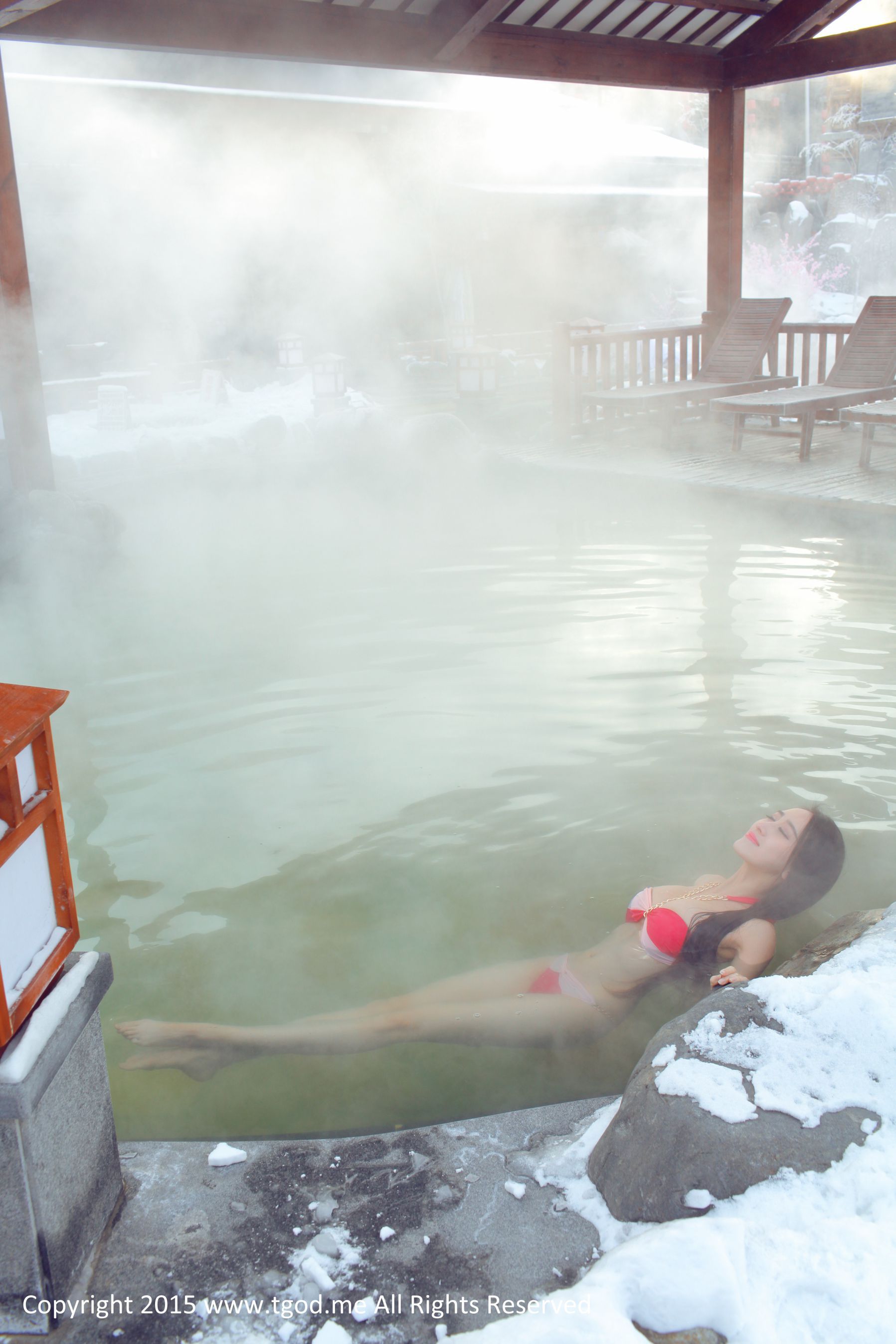 罗婉莹 《女神驾到》大庆林甸北国温泉 [TGOD推女神] 写真集7