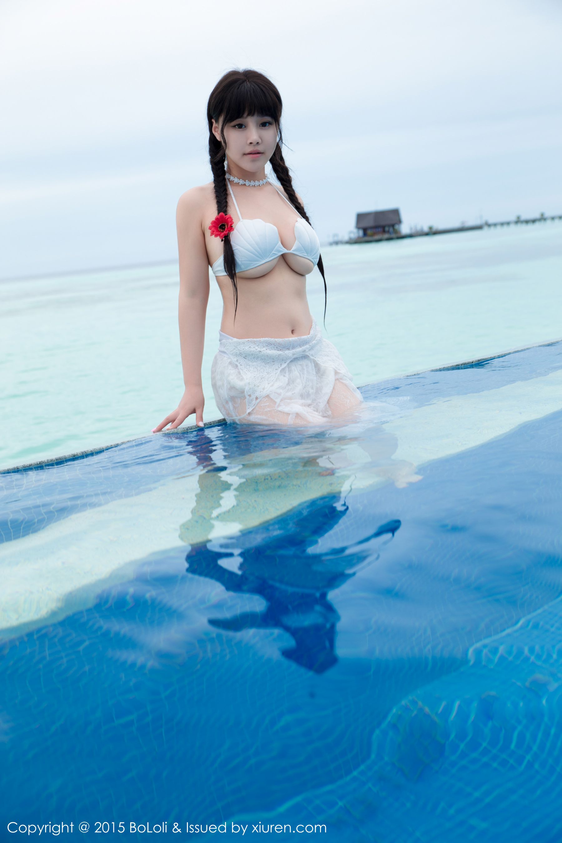 Barbie可儿《马尔代夫旅拍》海边和沙滩篇 [BoLoli波萝社] Vol.057 写真集