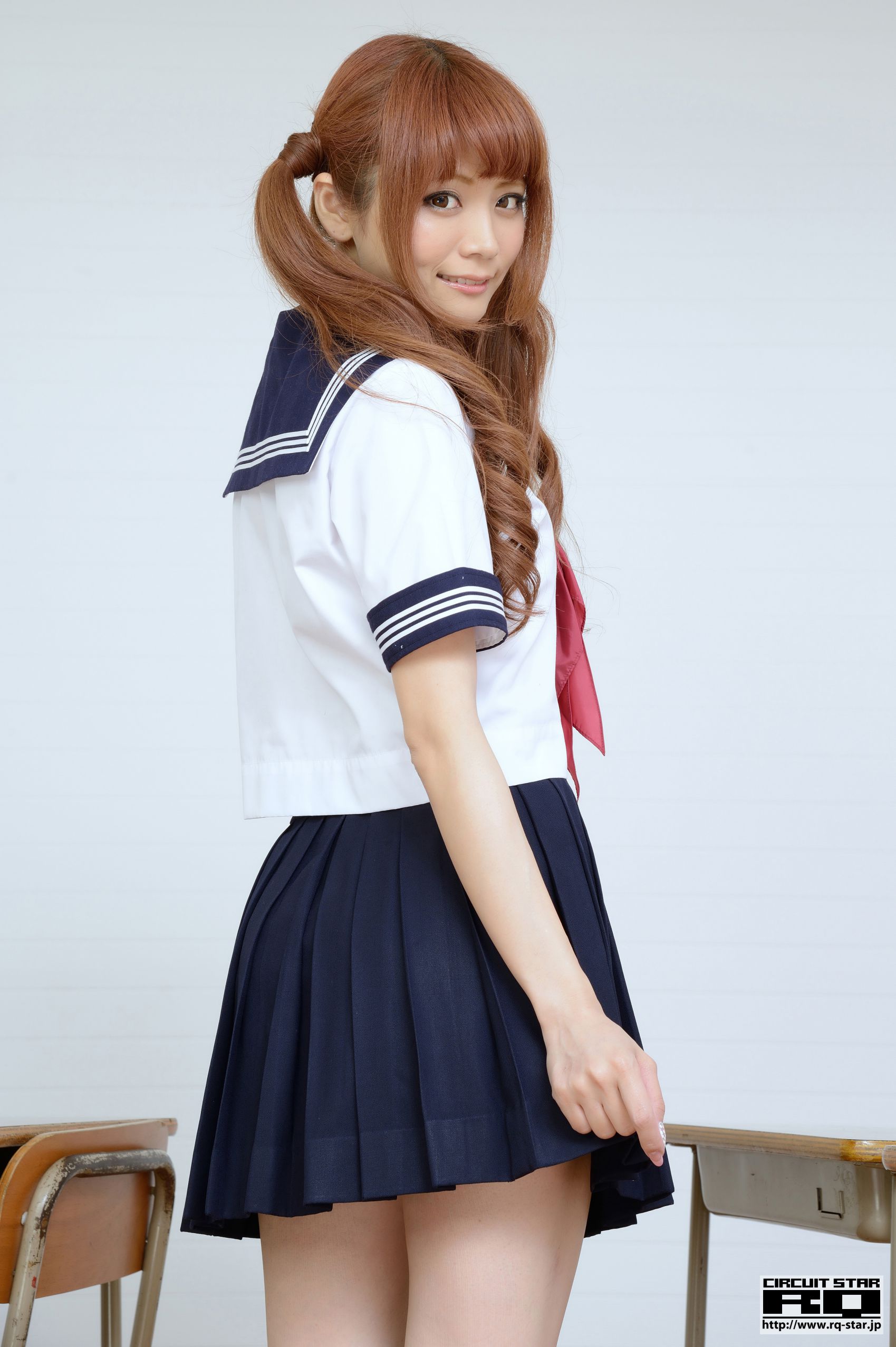 [RQ-STAR] NO.00831 朔矢あいね Sailor Girl 水手服 写真集5