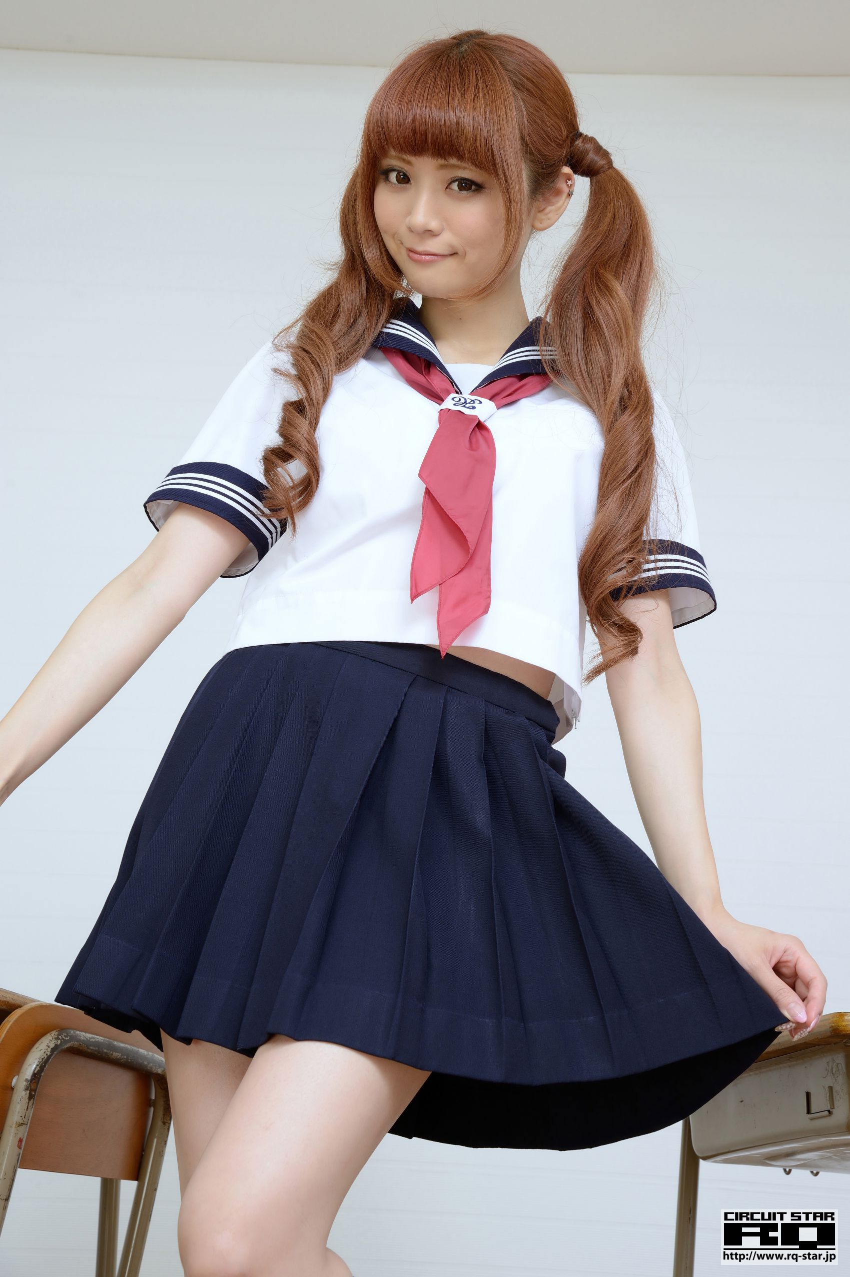 [RQ-STAR] NO.00831 朔矢あいね Sailor Girl 水手服 写真集8