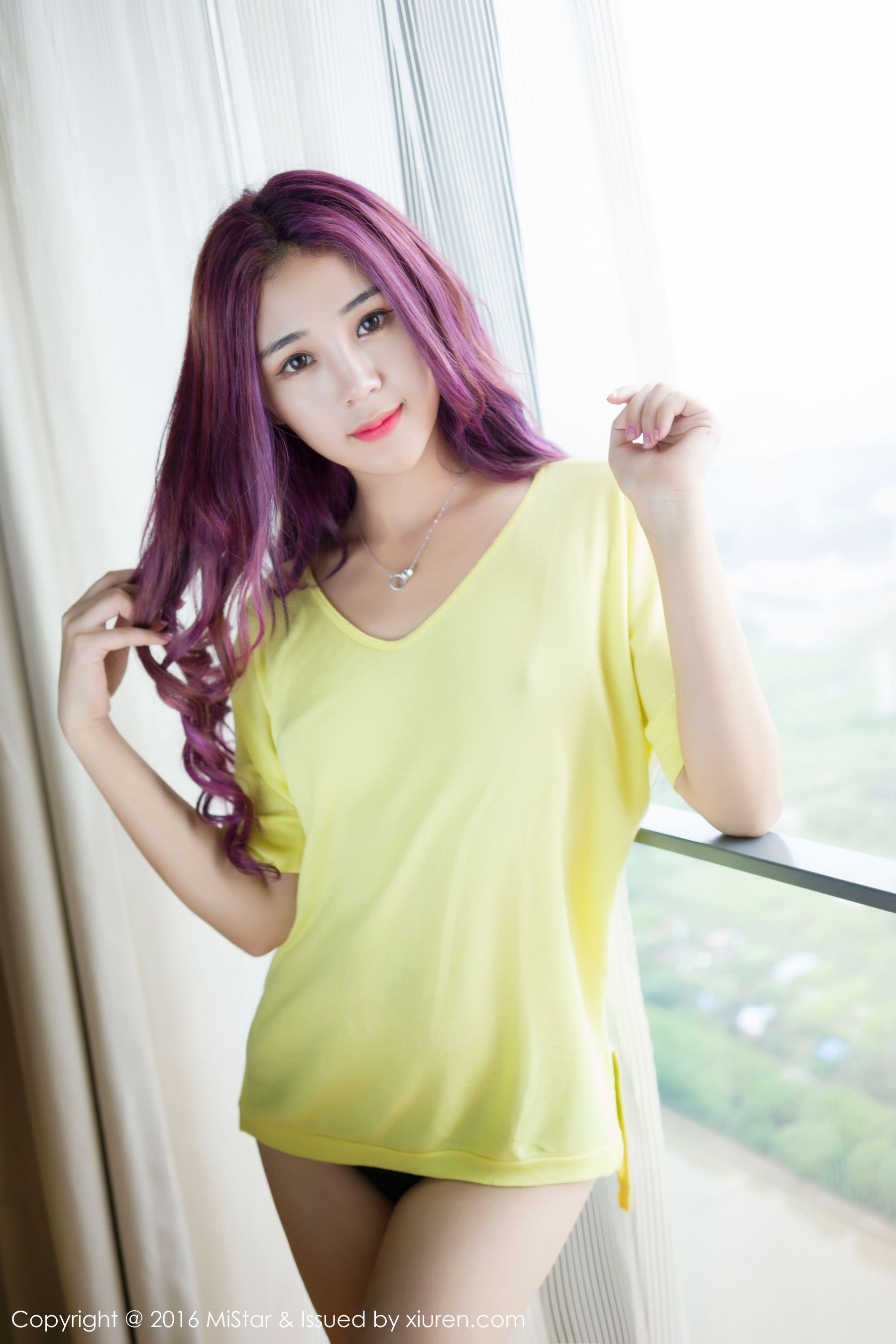 CandiceOnly《来自香港的紫色长发美女》 [魅妍社MiStar] Vol.105 写真集33