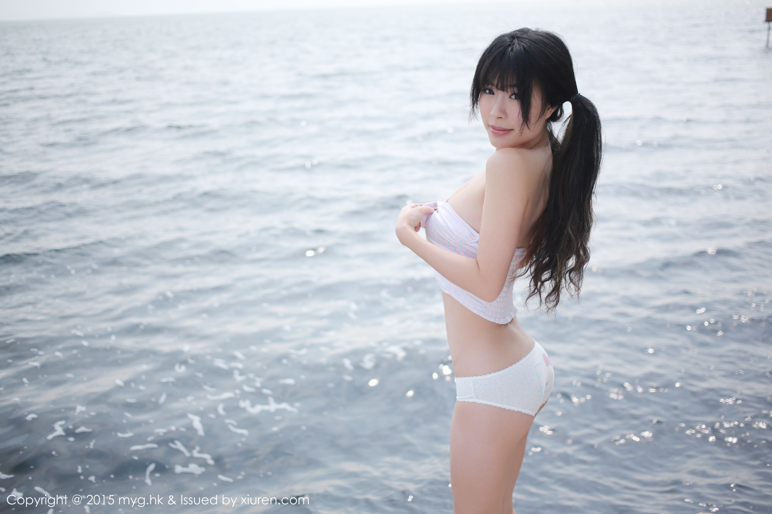 刘雪妮Verna《大理旅拍》内衣+英伦校服 [美媛馆MyGirl] Vol.108 写真集14