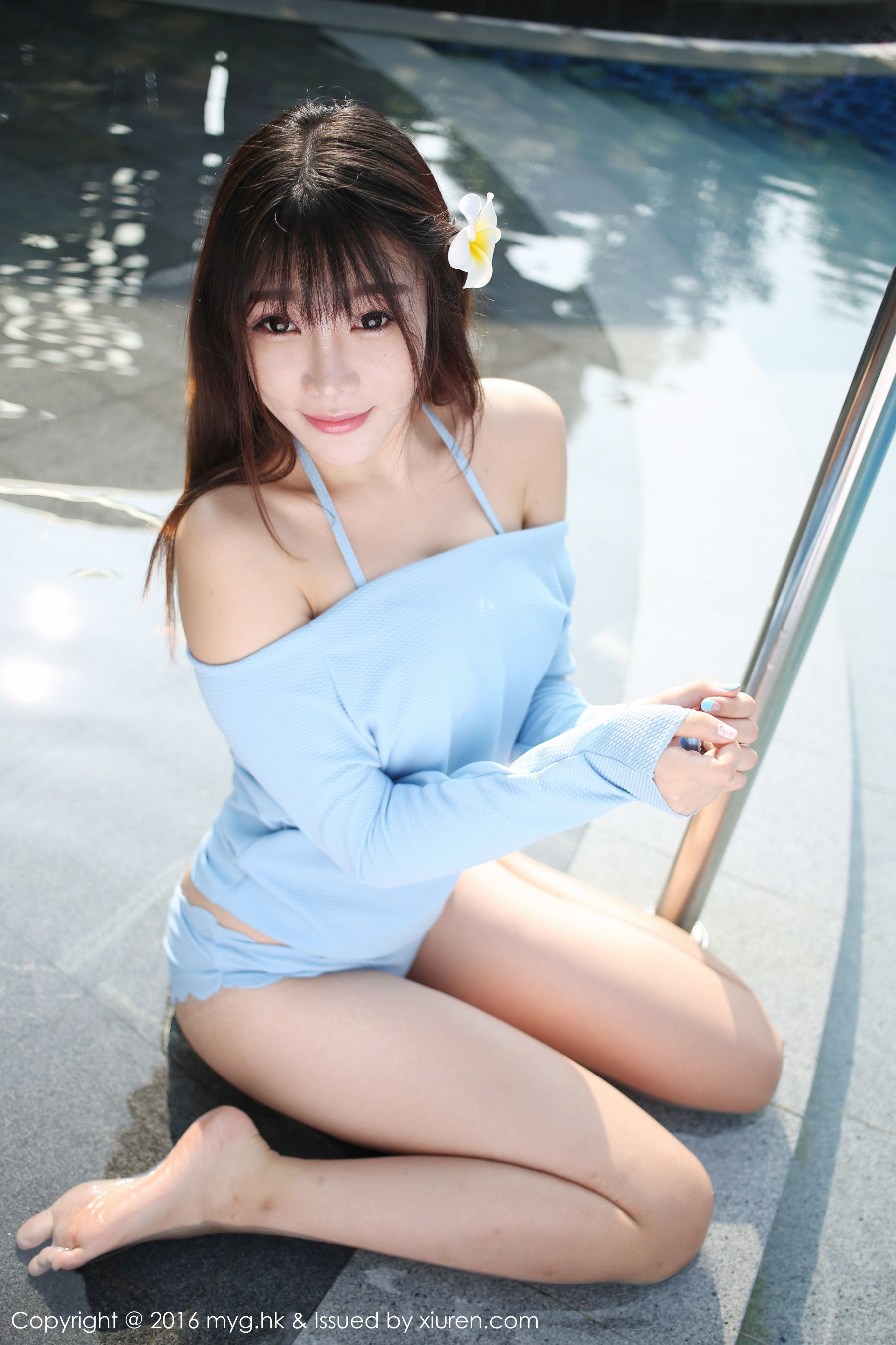 芝芝Booty《三亚旅拍》清新妹子的诱惑 [美媛馆MyGirl] Vol.224 写真集