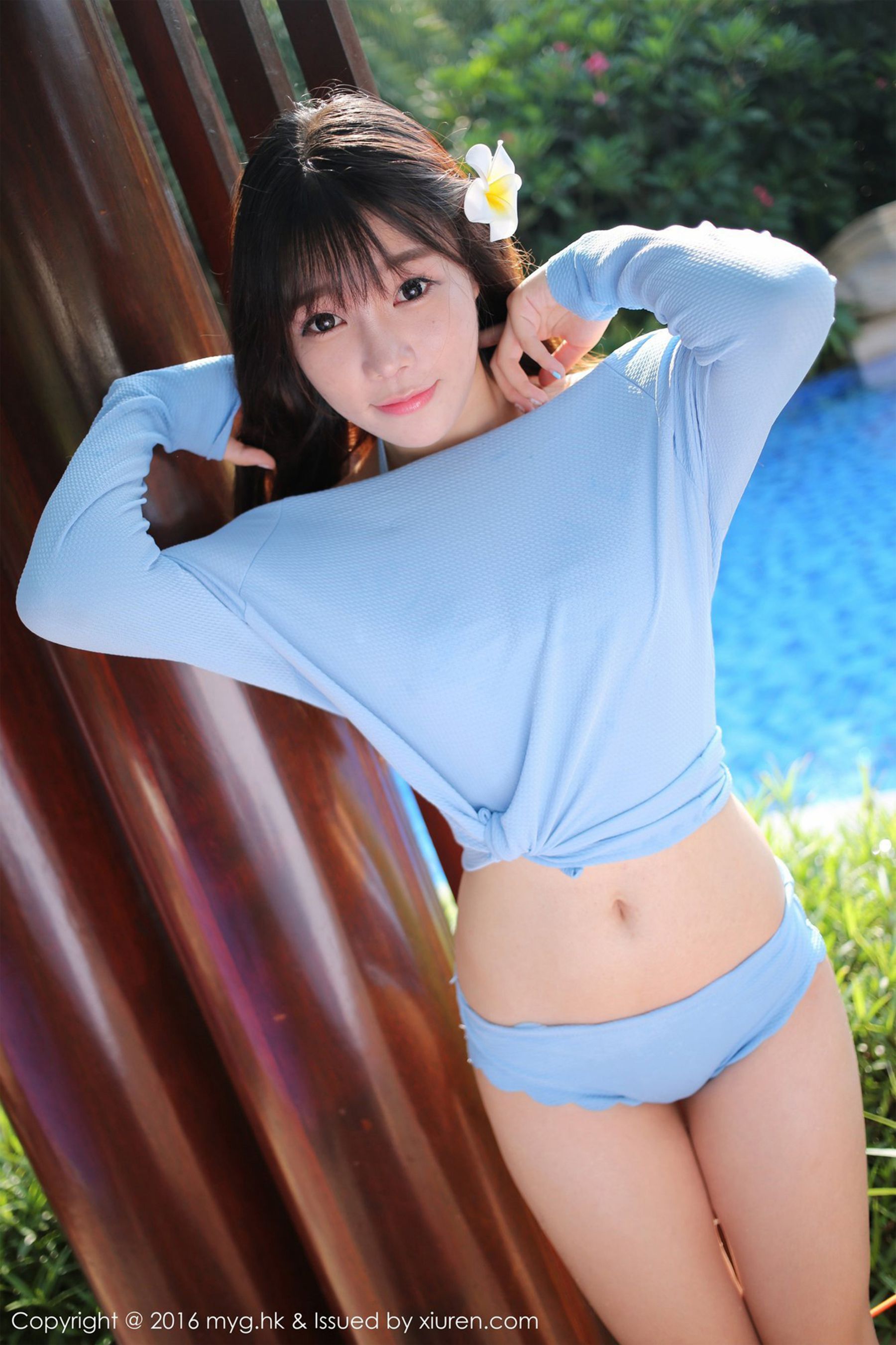 芝芝Booty《三亚旅拍》清新妹子的诱惑 [美媛馆MyGirl] Vol.224 写真集11