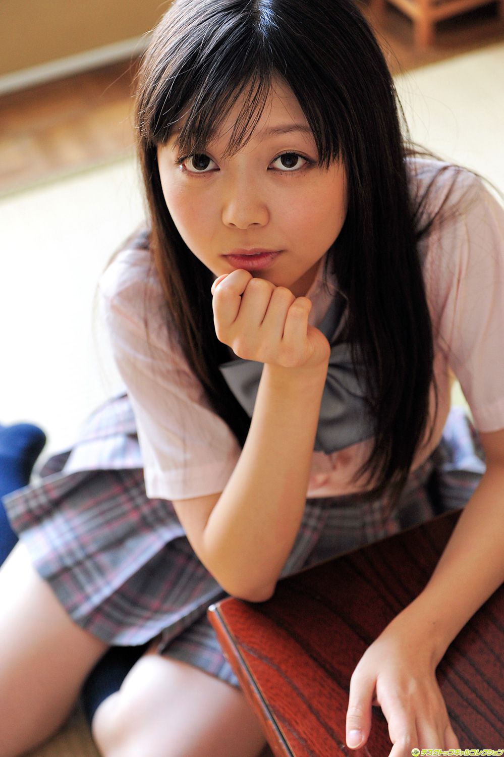 [DGC] NO.877 Natsumi Minagawa 皆川なつみ 制服美少女天国 写真集43