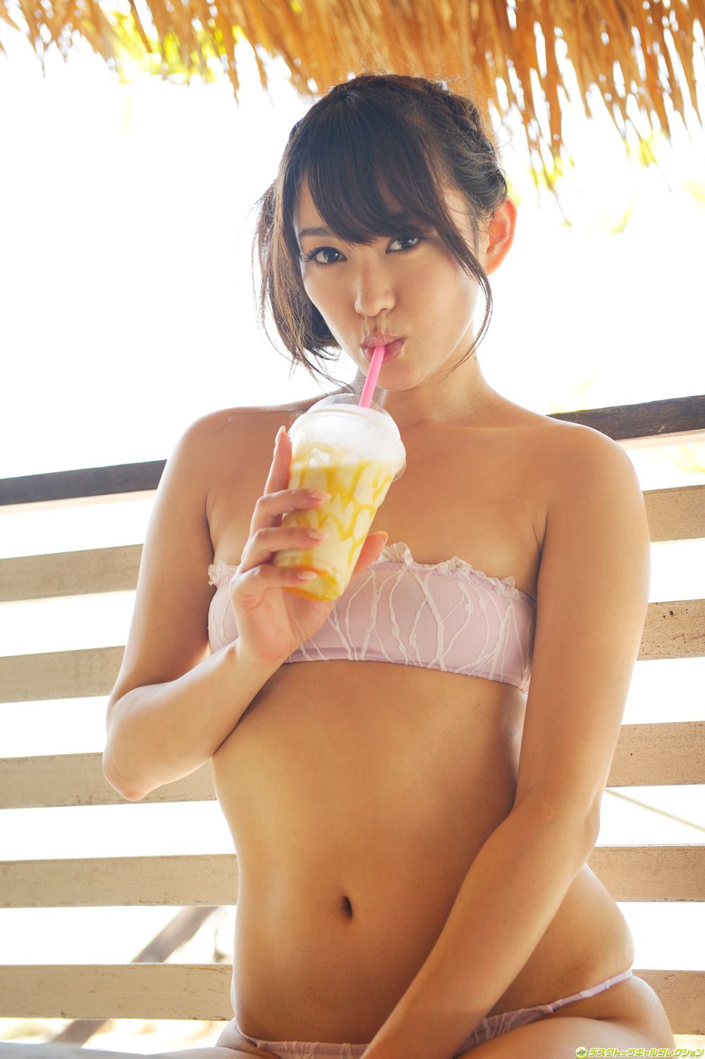 西野翔《ルックス抜群!ビーチで輝く女神のヒップ》写真集 [DGC] NO.1058