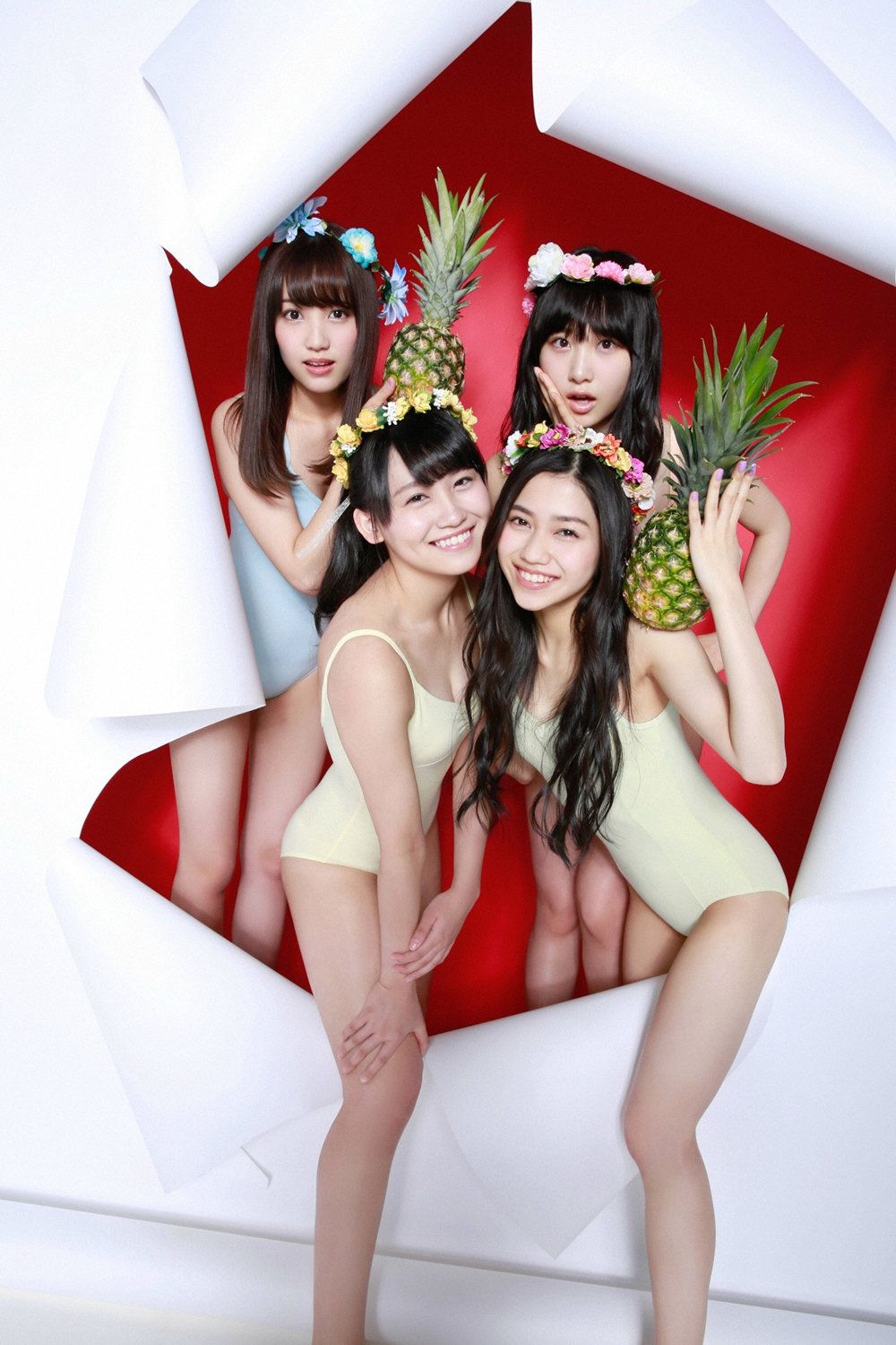 AKB48成员(小嶋真子、加藤玲奈、田野優花、高橋朱里)《18歳のAKB48》写真集 [YS Web] Vol.65745