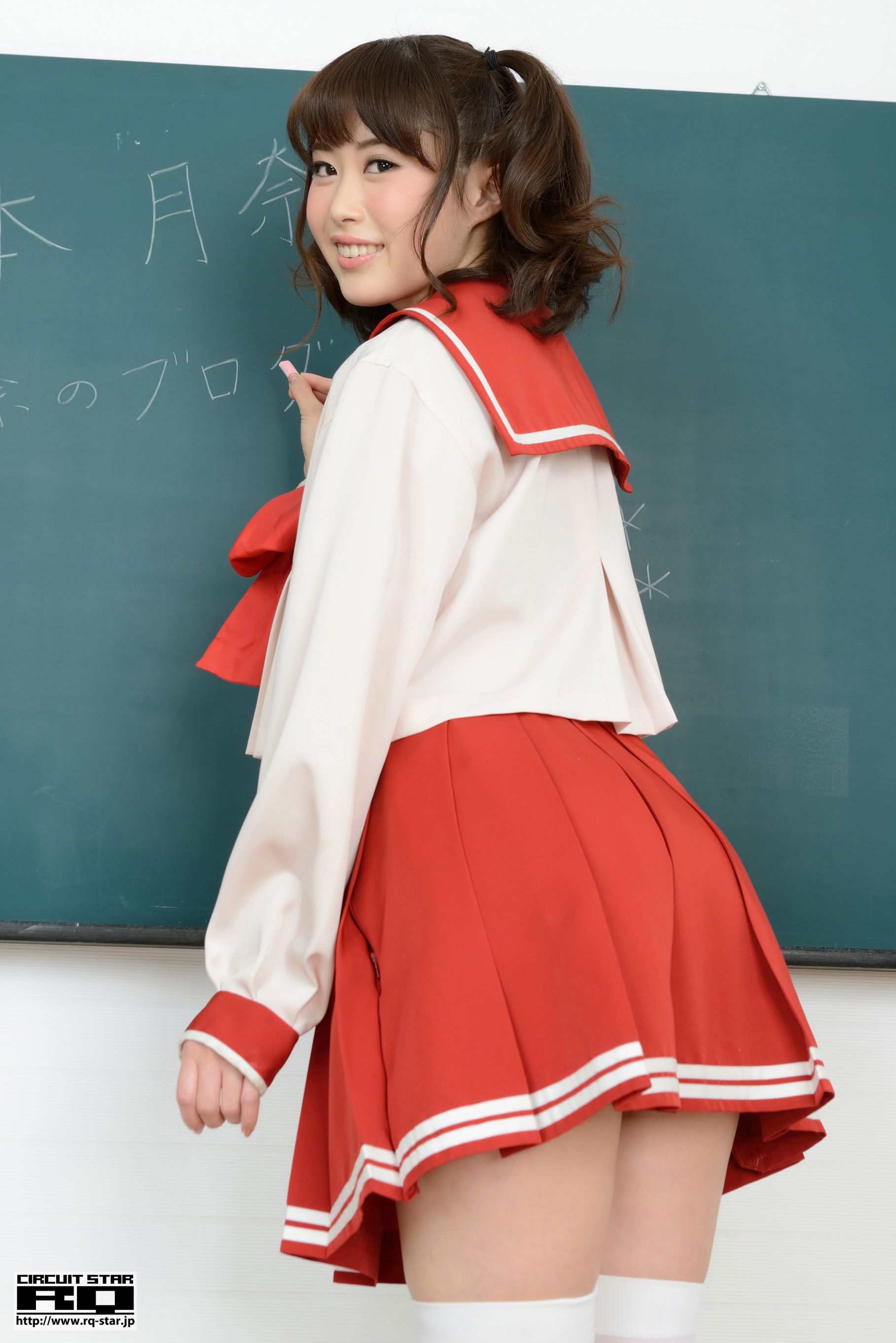 [RQ-STAR] NO.00907 Tsukina Kuramoto 倉本月奈 School Girl 校服系列 写真集8