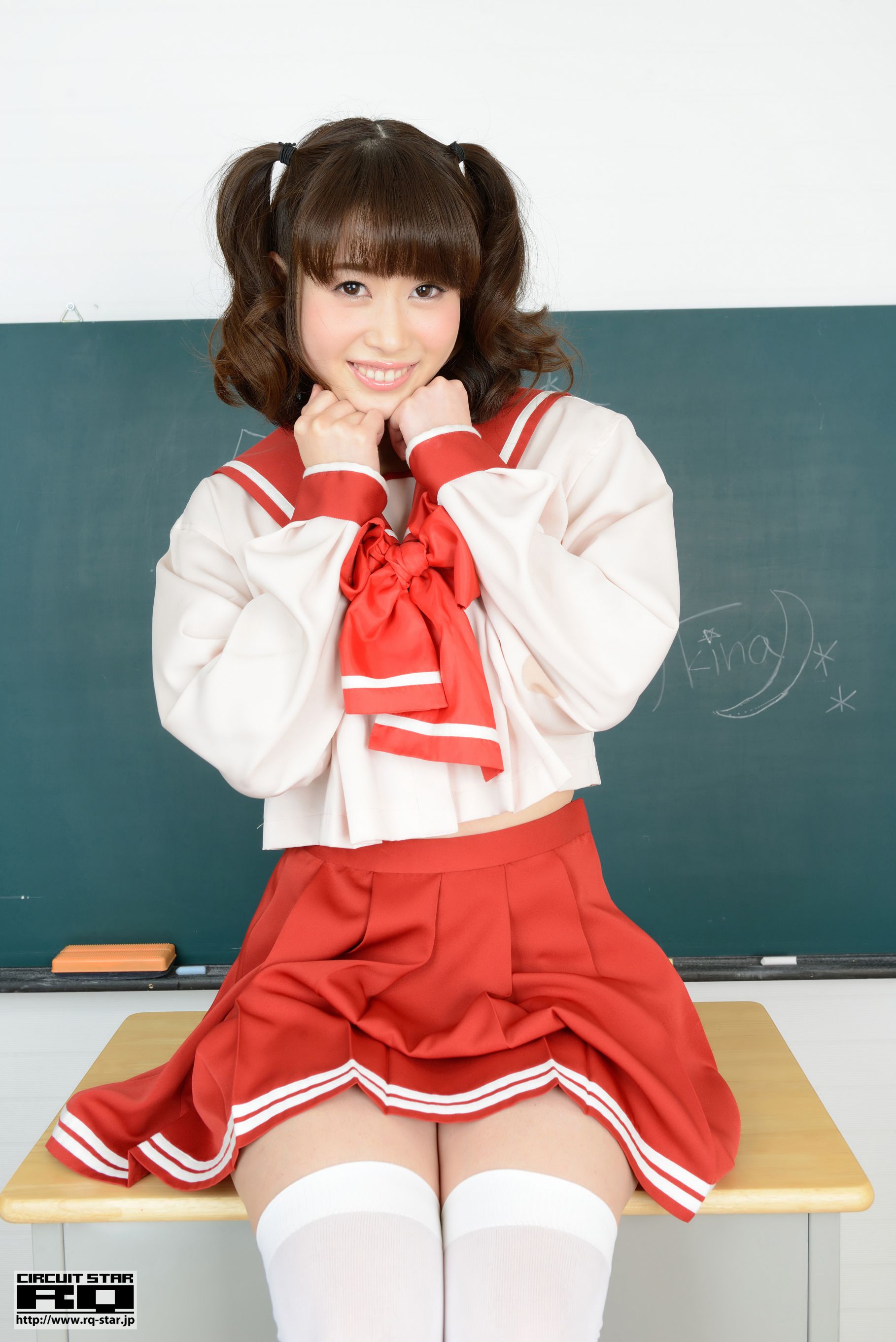 [RQ-STAR] NO.00907 Tsukina Kuramoto 倉本月奈 School Girl 校服系列 写真集25