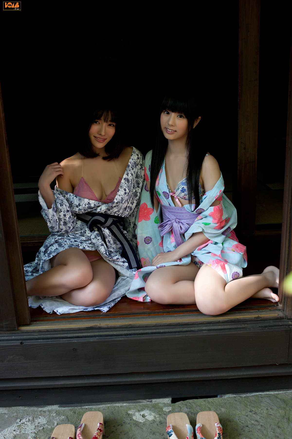 栗田恵美×今野杏南《温泉游》 写真集 [Bomb.TV] 2012年12月号 15