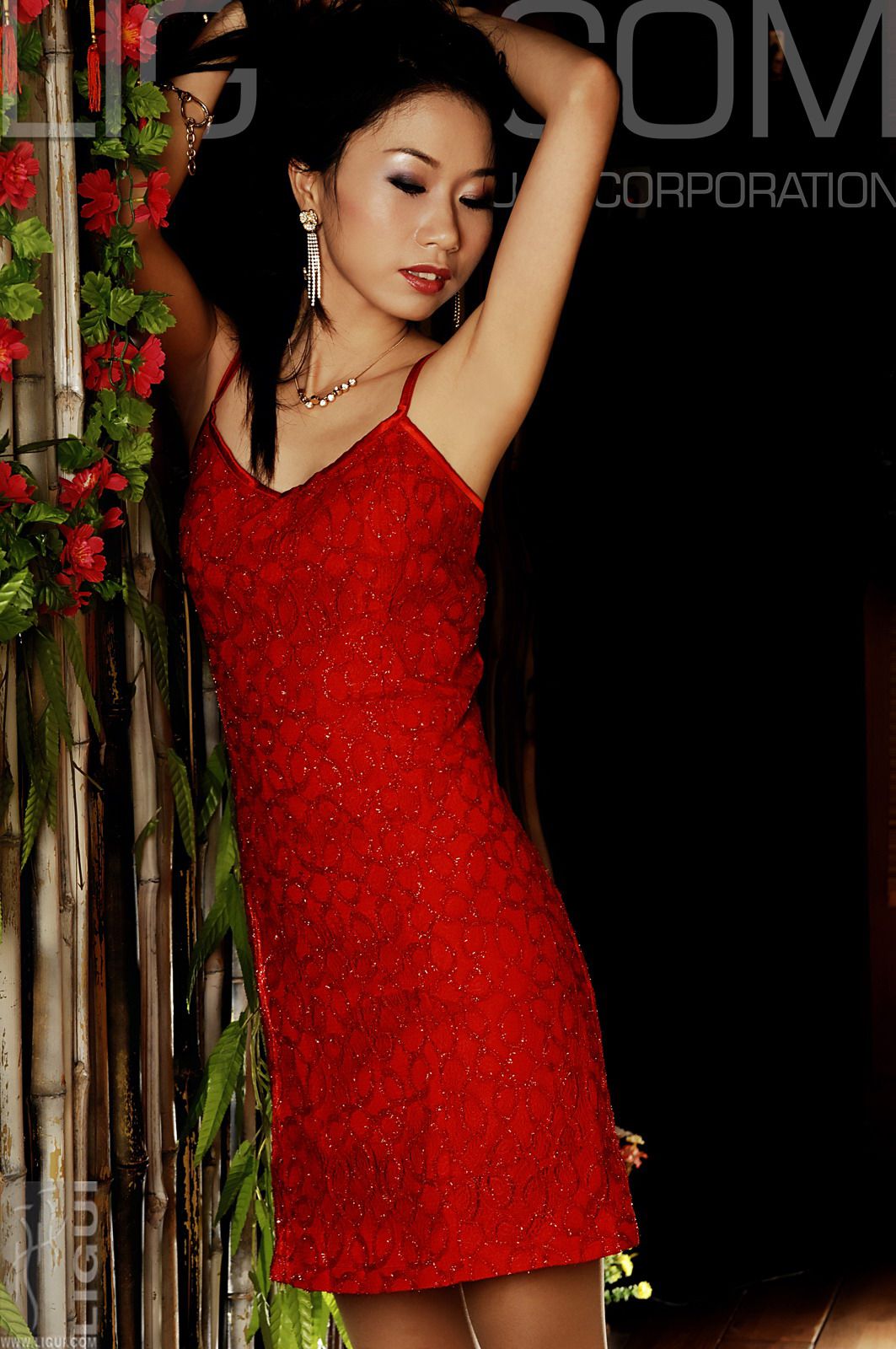 [丽柜LiGui] Model 海伦《少女的紅裙》丝足写真集图片19