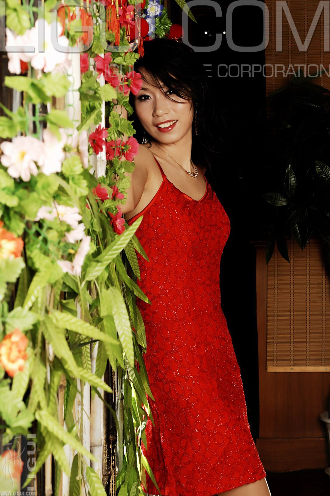[丽柜LiGui] Model 海伦《少女的紅裙》丝足写真集图片20