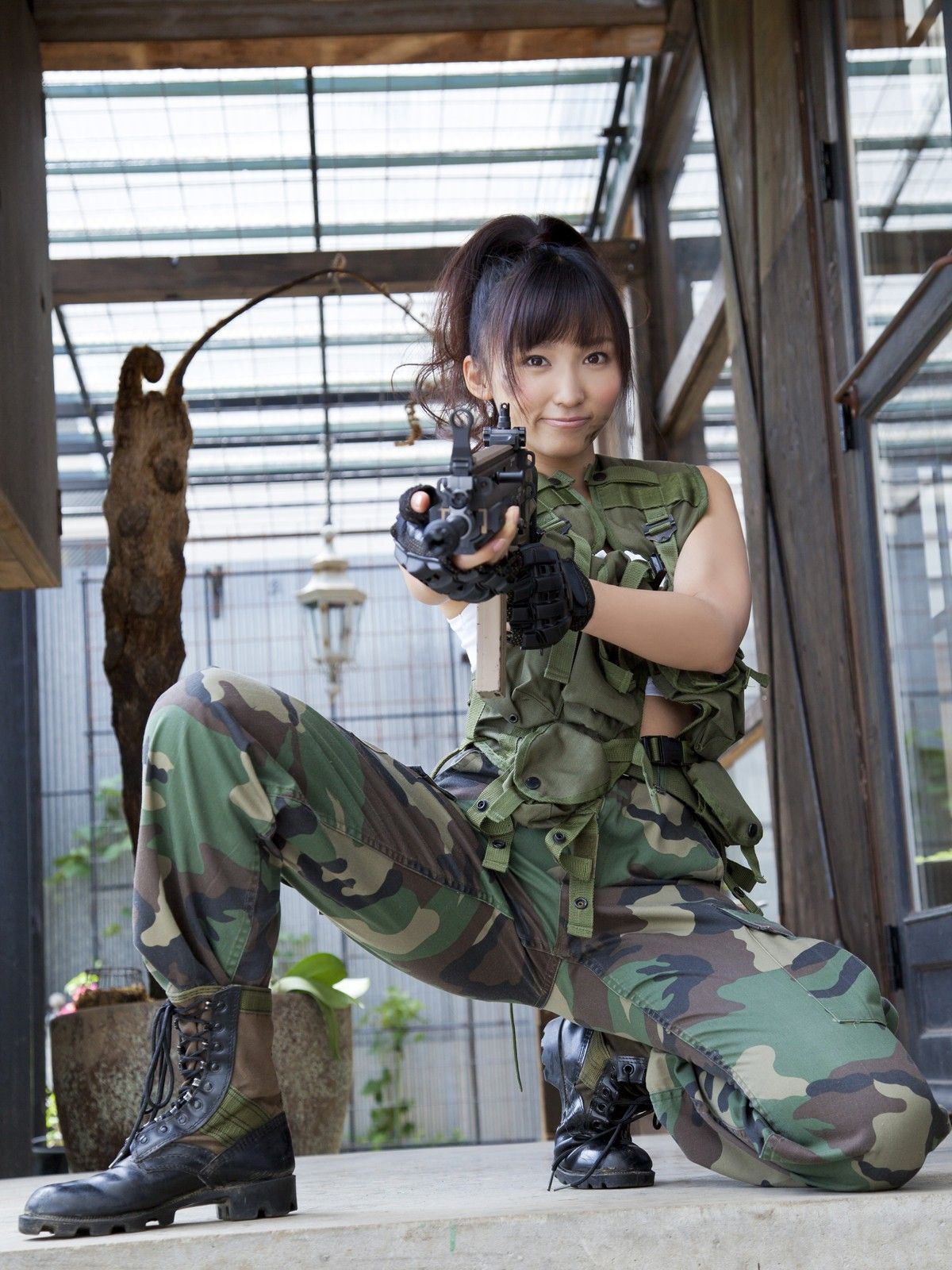 吉木りさ《OFFENSE & DEFENSE》 写真集 [Sabra.net] Cover Girl 2