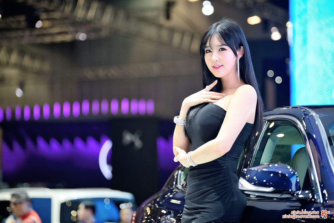 韩国车模崔星河《车展优雅长裙系列》高清套图28