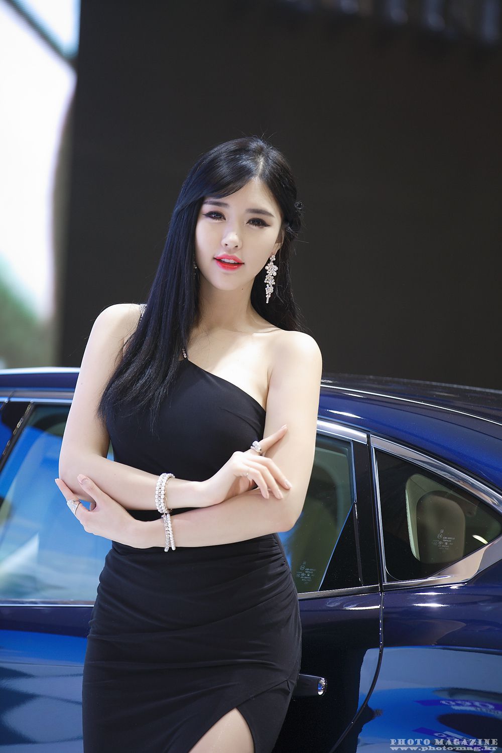 韩国车模崔星河《车展优雅长裙系列》高清套图29