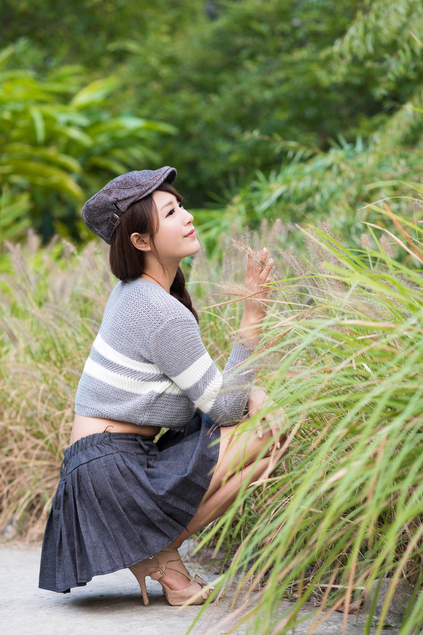 台湾女神夏晴/腿模MISO《秋之风》写真集1