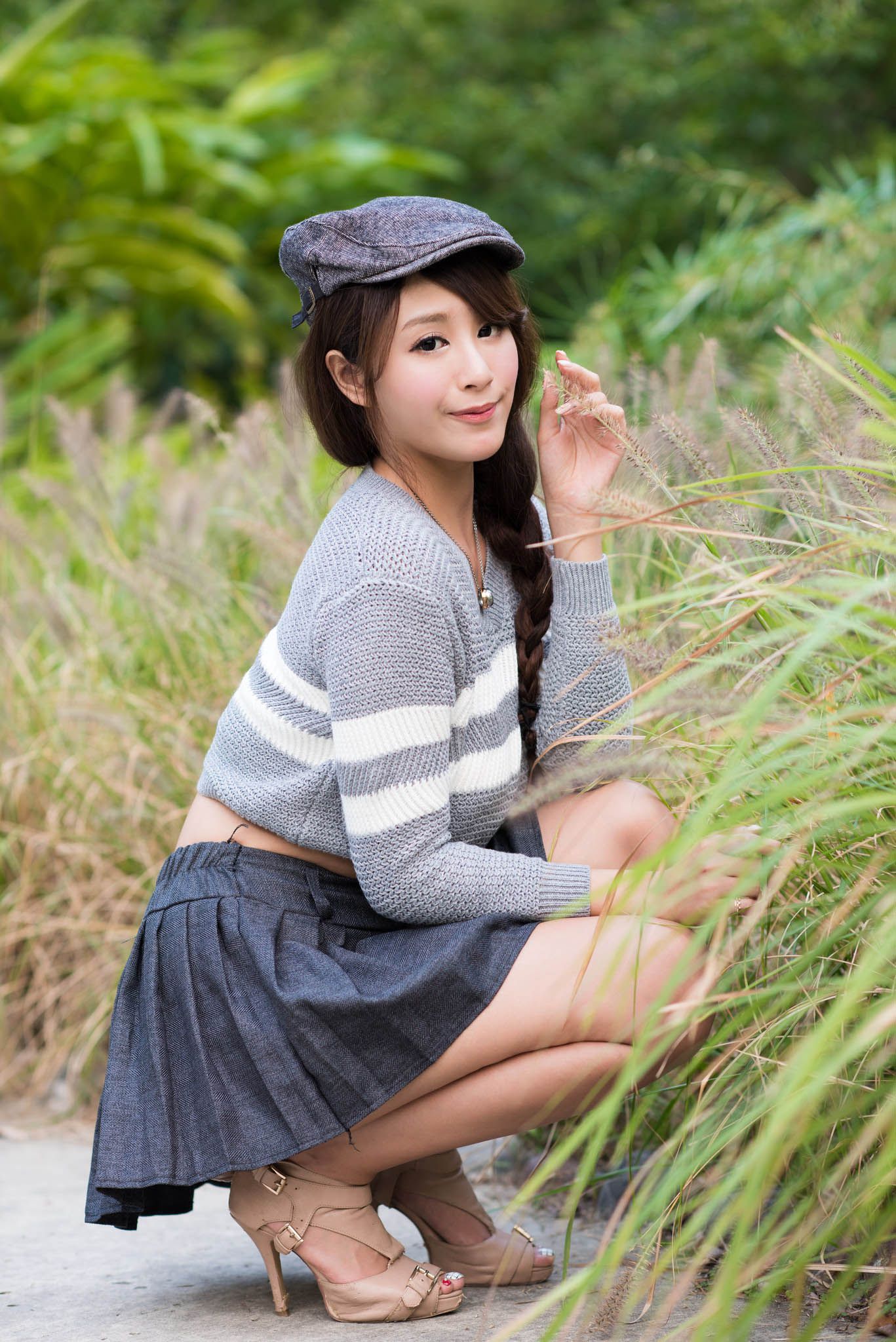 台湾女神夏晴/腿模MISO《秋之风》写真集6