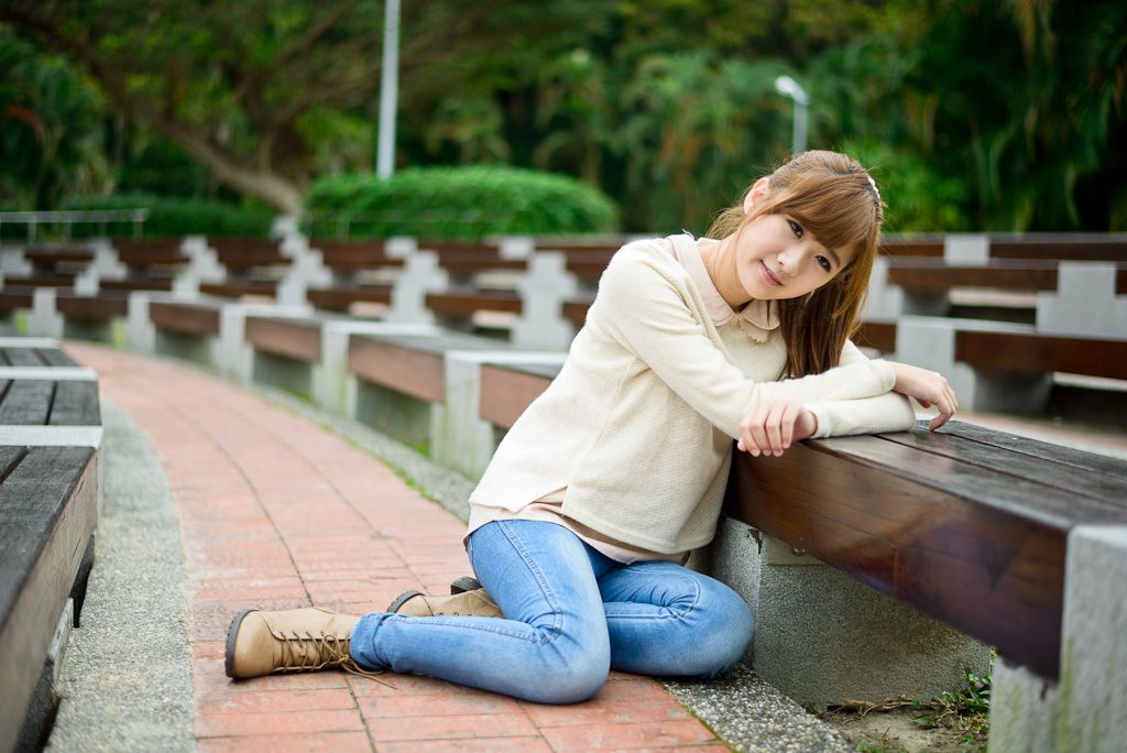 台湾女神李思嫺《士林官邸》甜美外拍写真集9