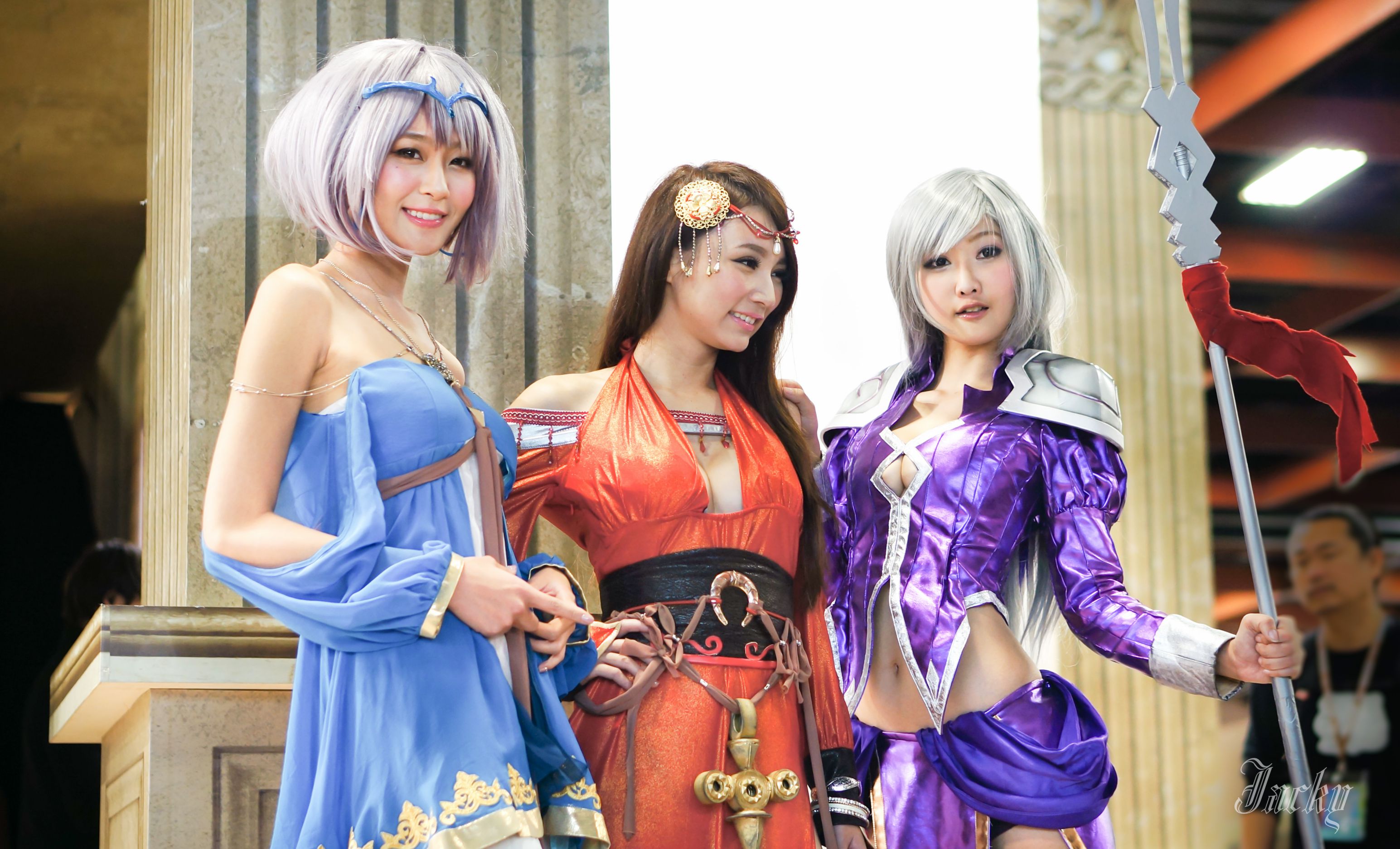 Beautyleg腿模Winnie小雪《2014台北电玩展》COSPLAY古典图片合集13