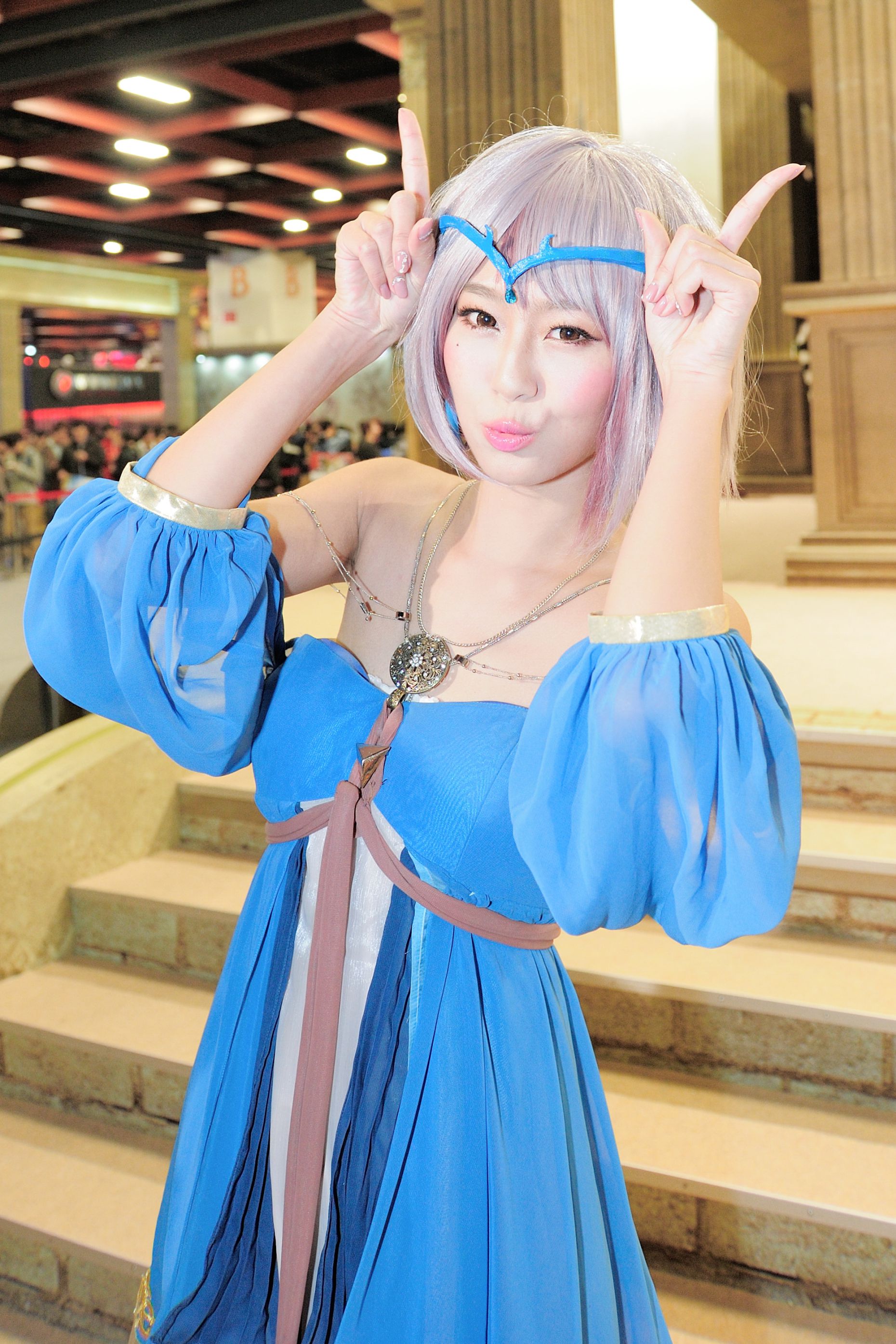 Beautyleg腿模Winnie小雪《2014台北电玩展》COSPLAY古典图片合集18