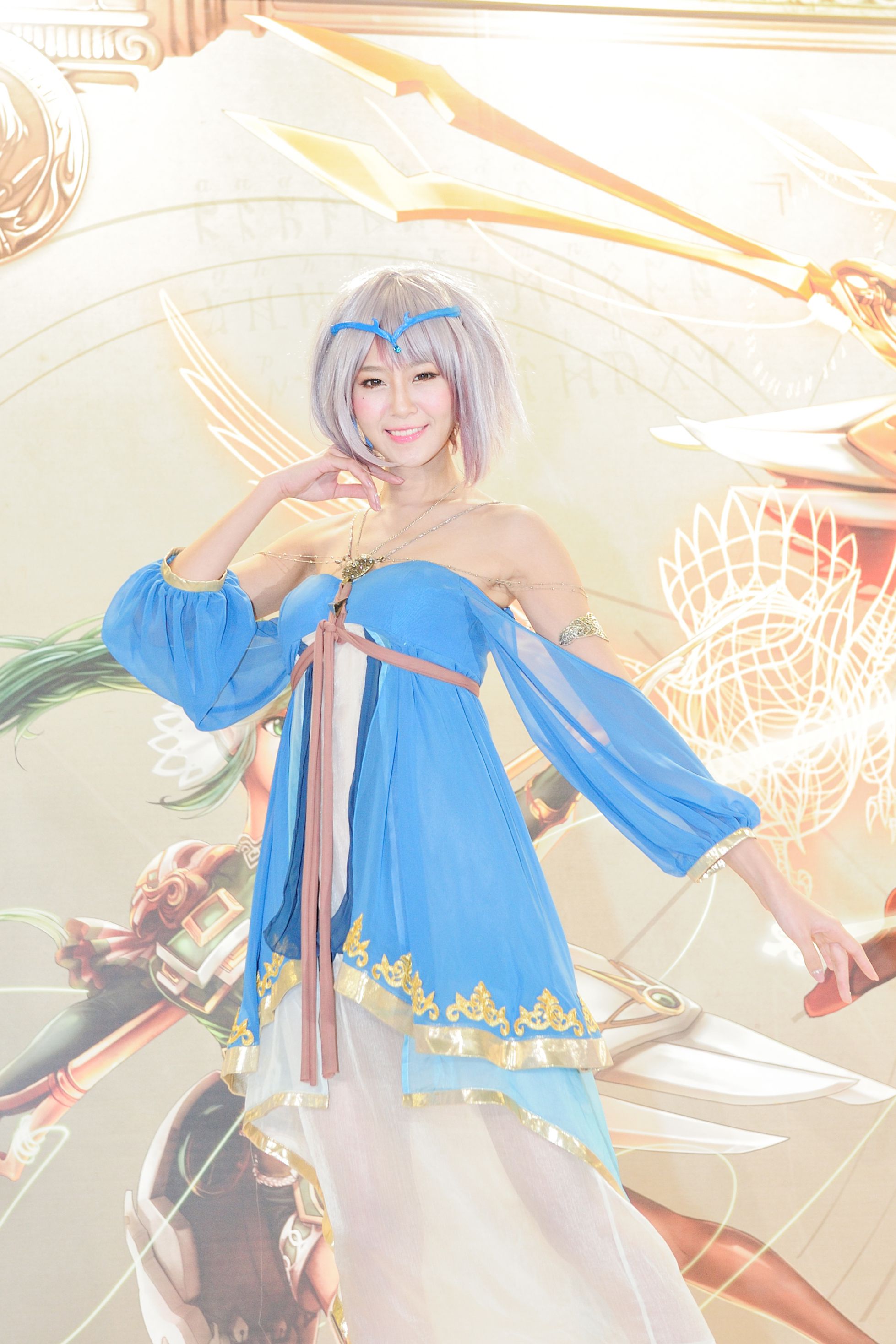 Beautyleg腿模Winnie小雪《2014台北电玩展》COSPLAY古典图片合集19