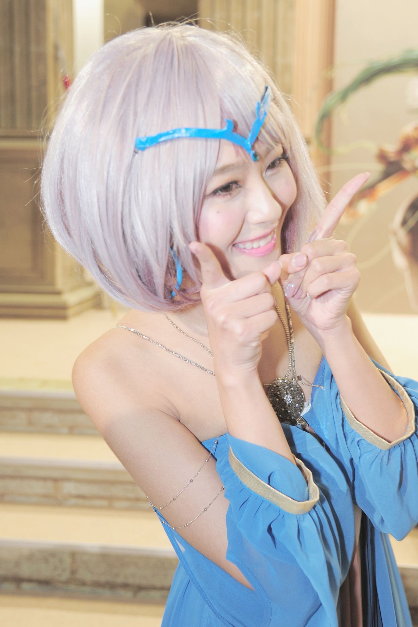 Beautyleg腿模Winnie小雪《2014台北电玩展》COSPLAY古典图片合集22