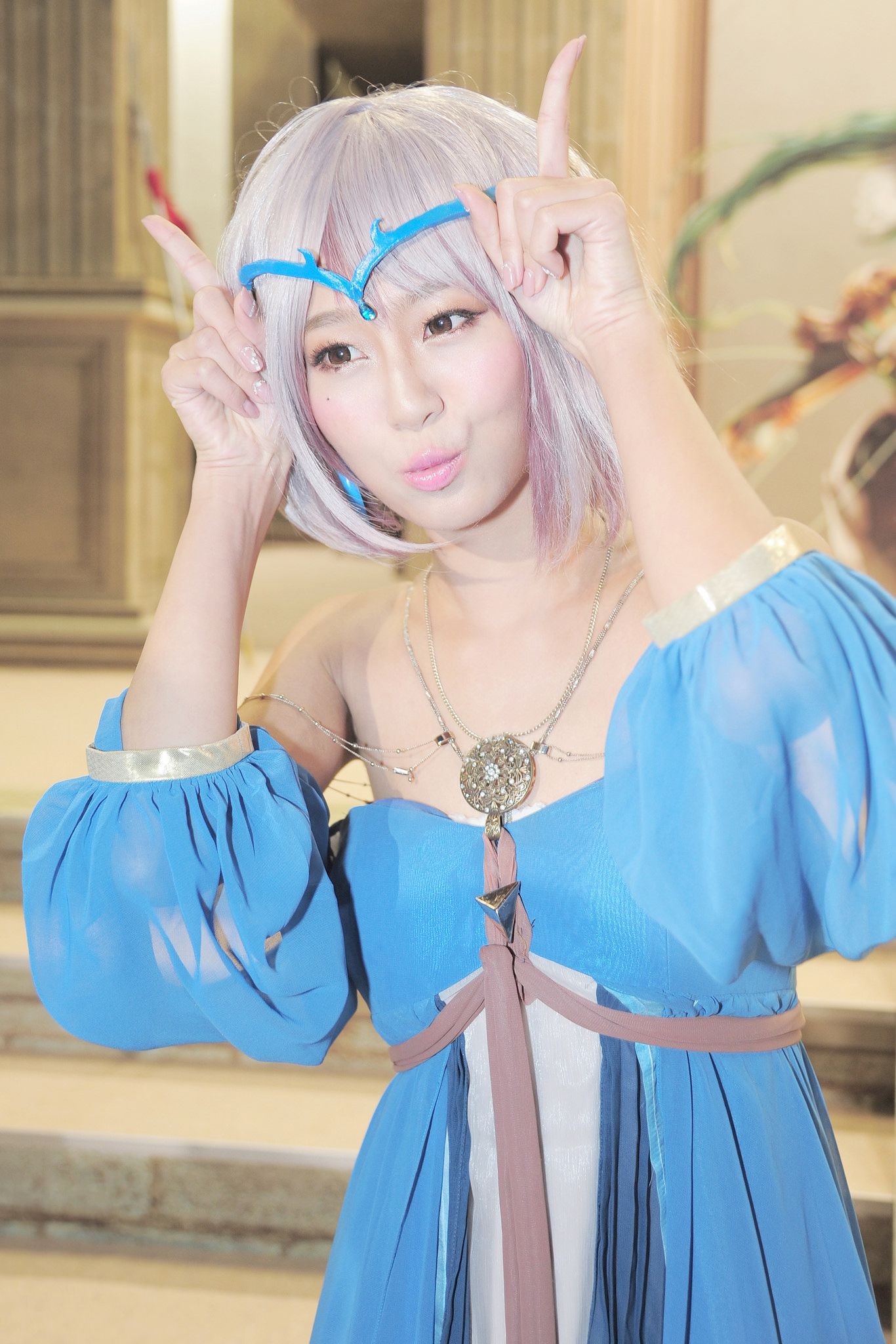 Beautyleg腿模Winnie小雪《2014台北电玩展》COSPLAY古典图片合集26