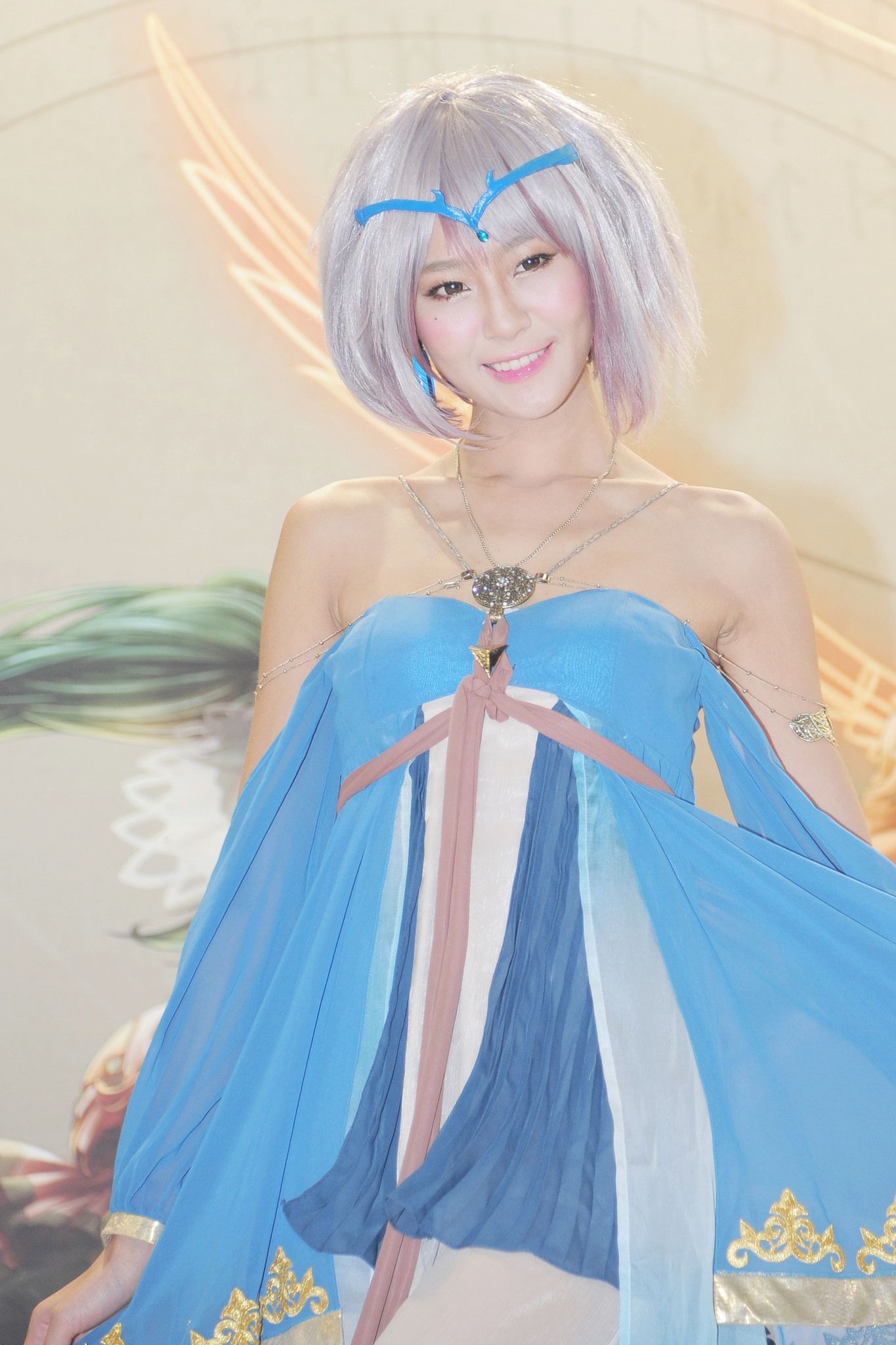 Beautyleg腿模Winnie小雪《2014台北电玩展》COSPLAY古典图片合集28