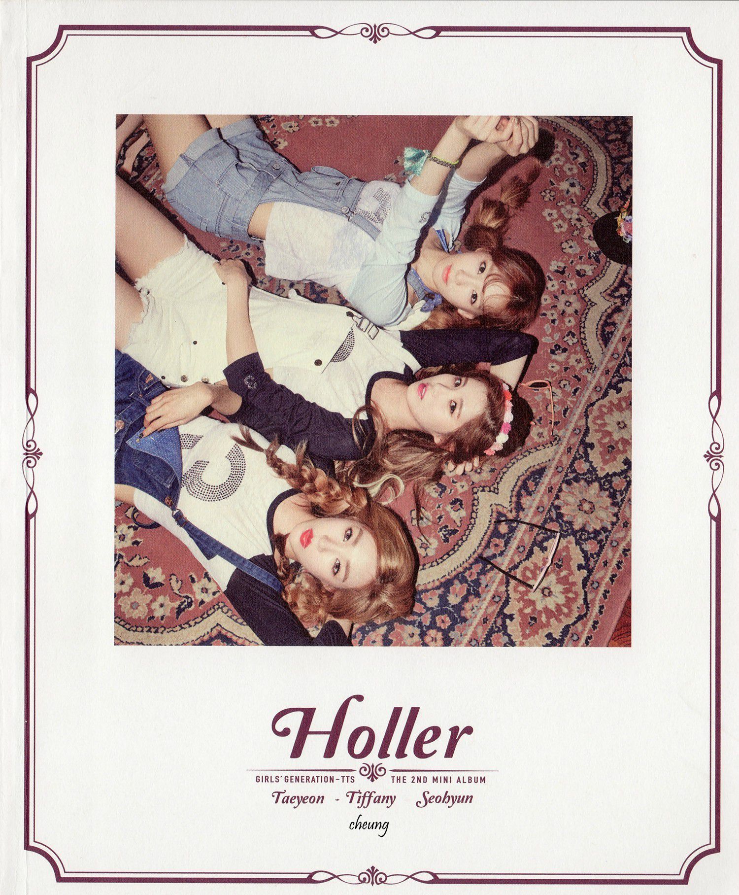 TaeTiSeo 韩国少女时代《HOLLER》[PB写真集] 1