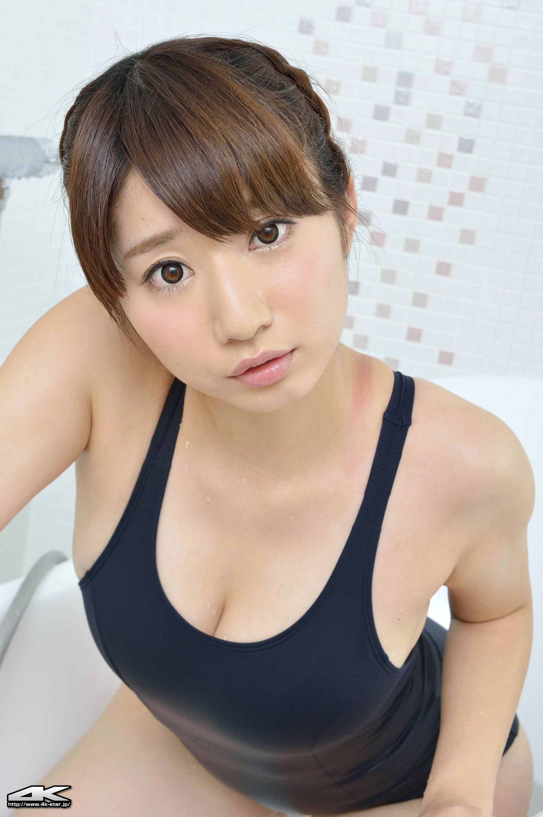 [4K-STAR] NO.00120 池田愛恵里 Swim Suits 浴室死库水 写真集91