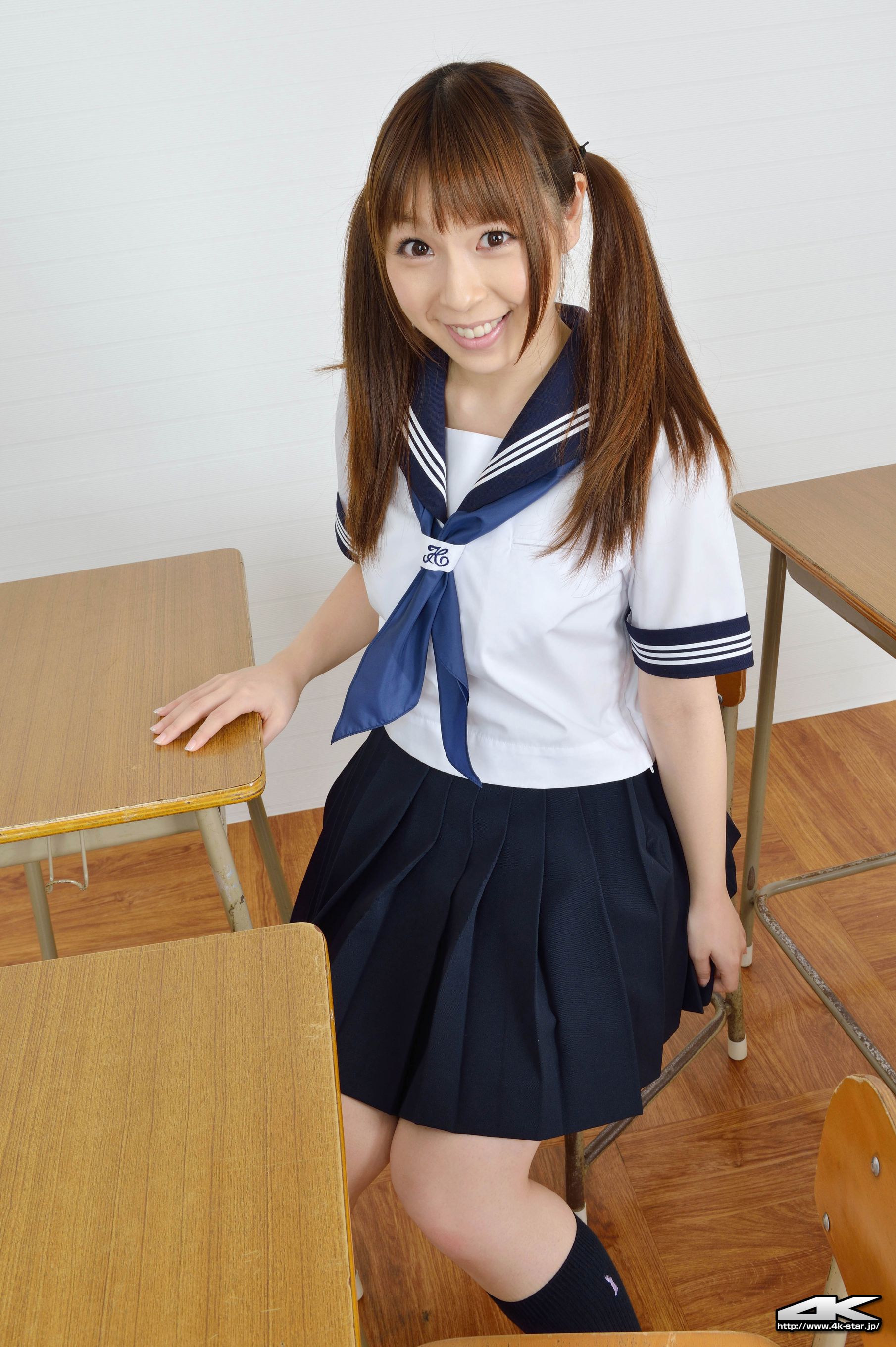 [4K-STAR] NO.00134 疋田紗也 School Girl 教室学生装 写真集25