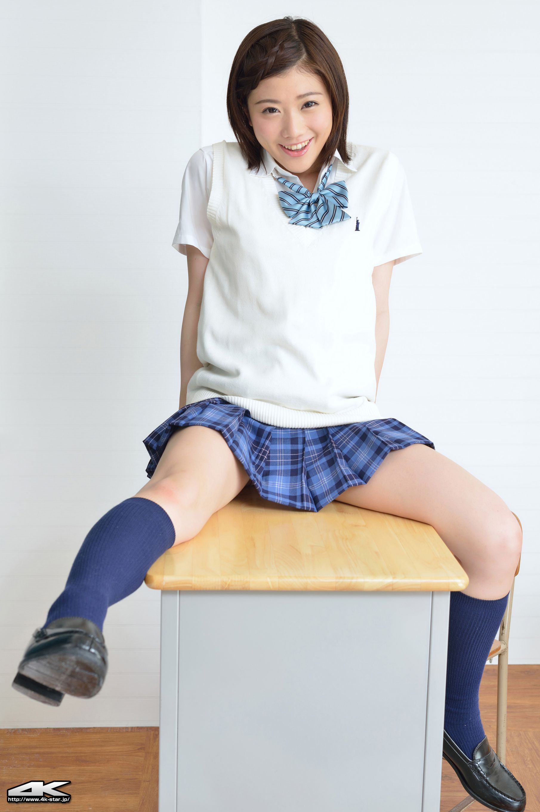 [4K-STAR] NO.00207 千明芸夢 School Girl JK制服 写真集16